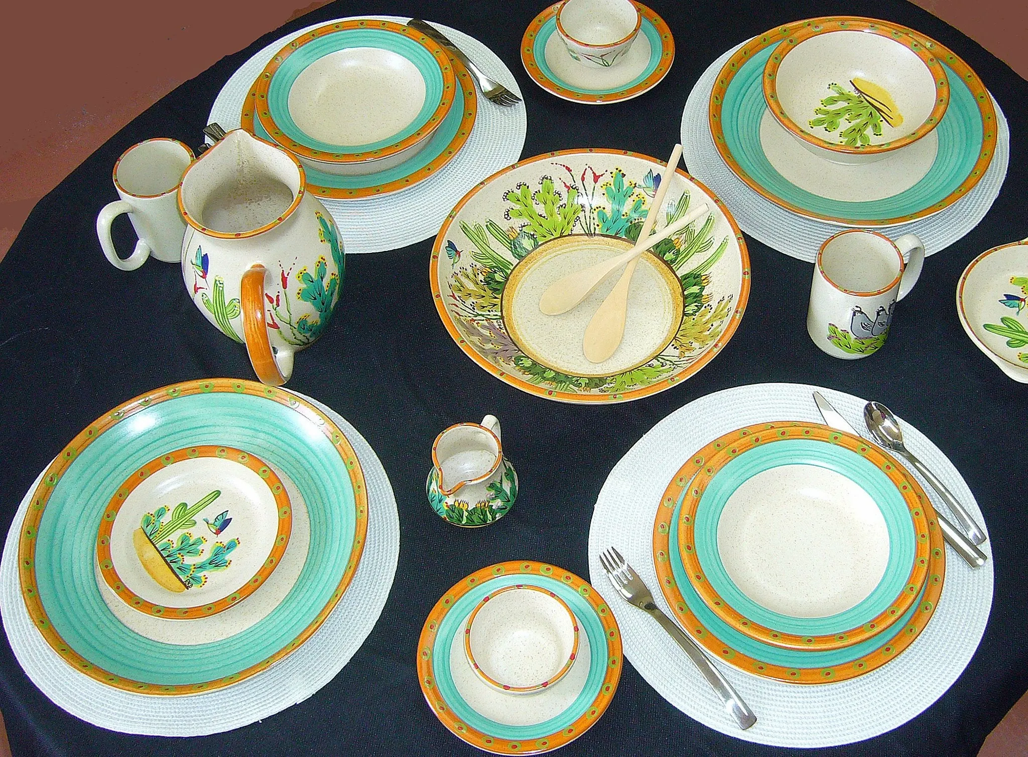 Sedona Sky Hand Painted Dinnerware