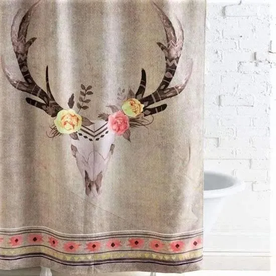 Sedona Summer Skull & Flowers Tray