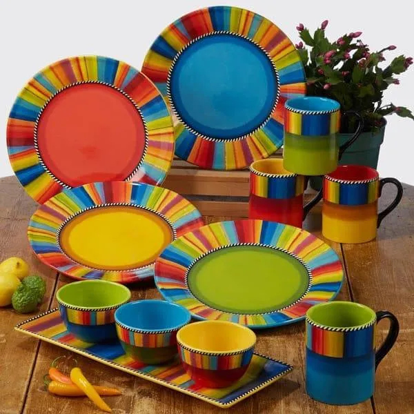 Senora Splash Southwest Serving Set