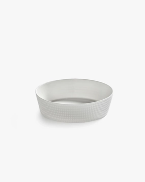Serving bowl M white Nido