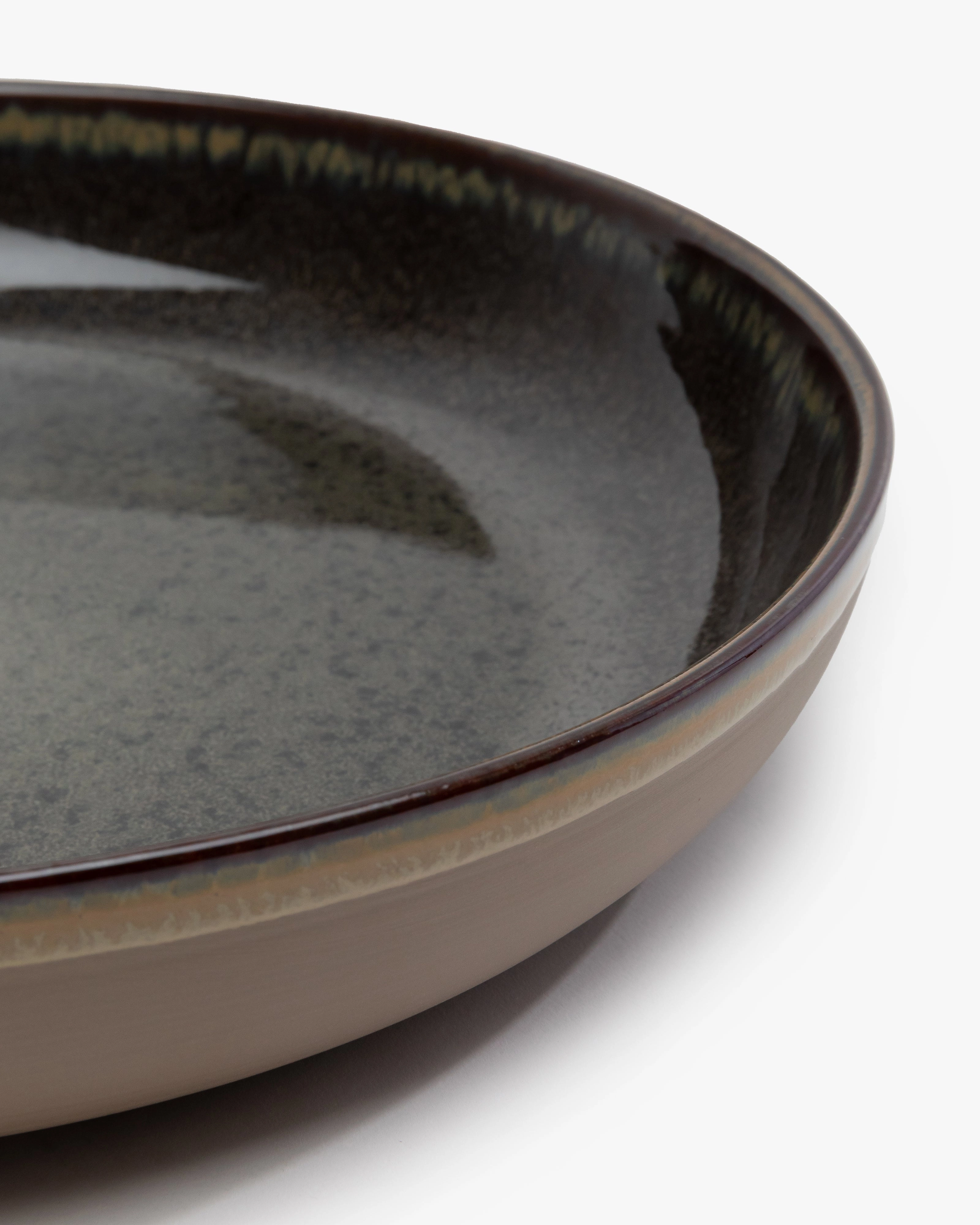 Serving plate indi gray Surface