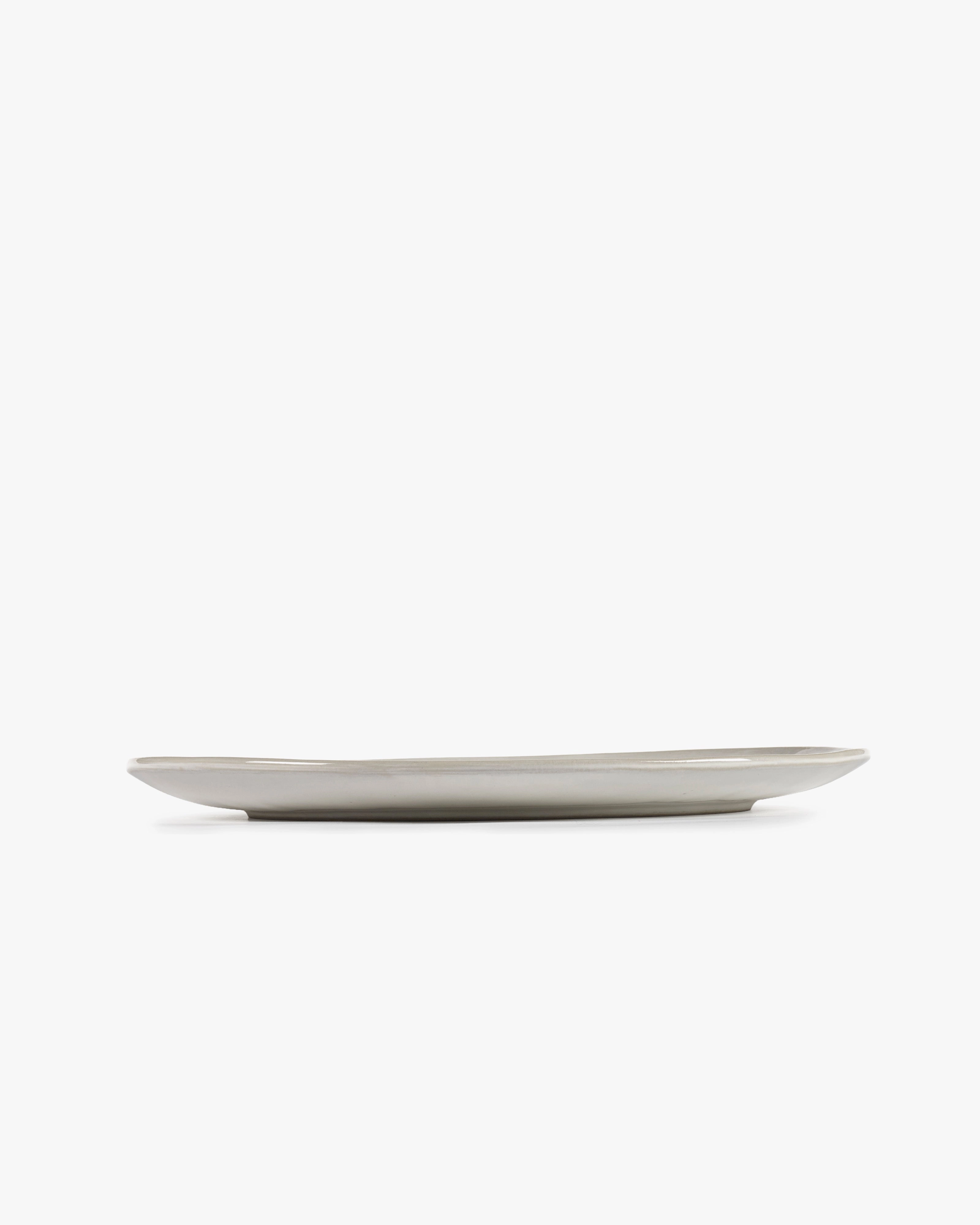 Serving plate off-white La Mre
