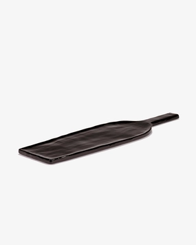 Serving plate rectangular ebony La Mre