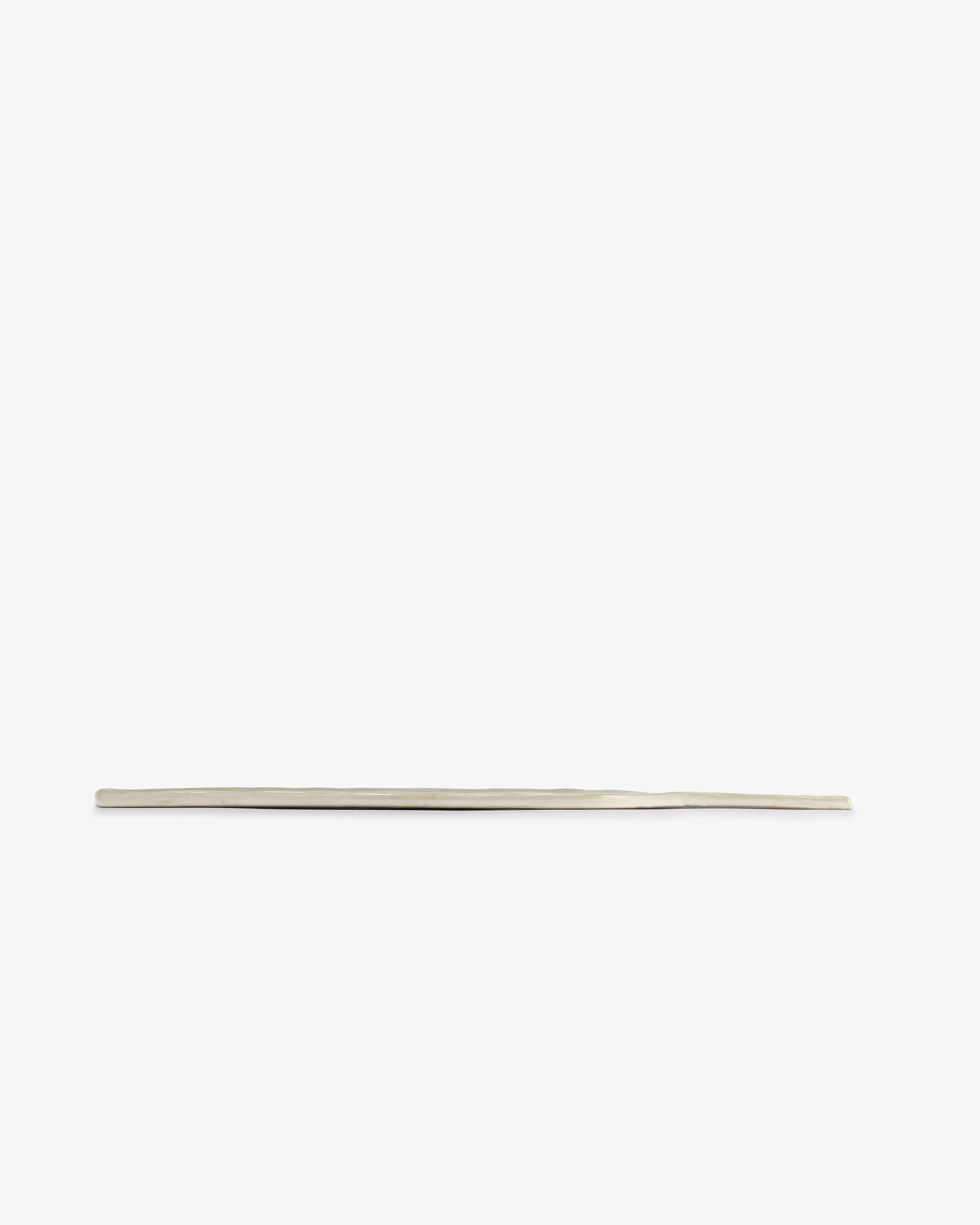 Serving plate rectangular off-white La Mre
