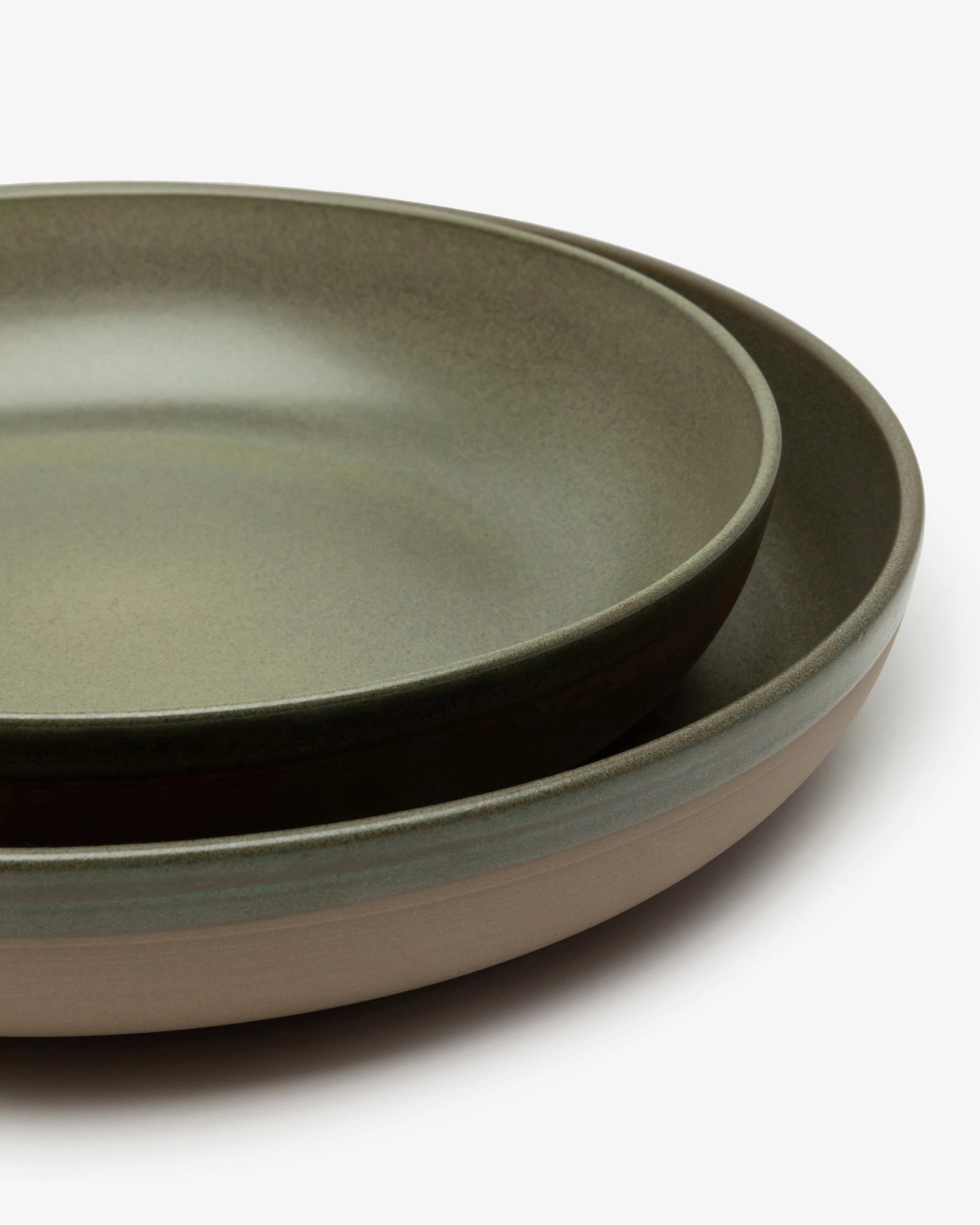 Serving plate S camogreen Surface