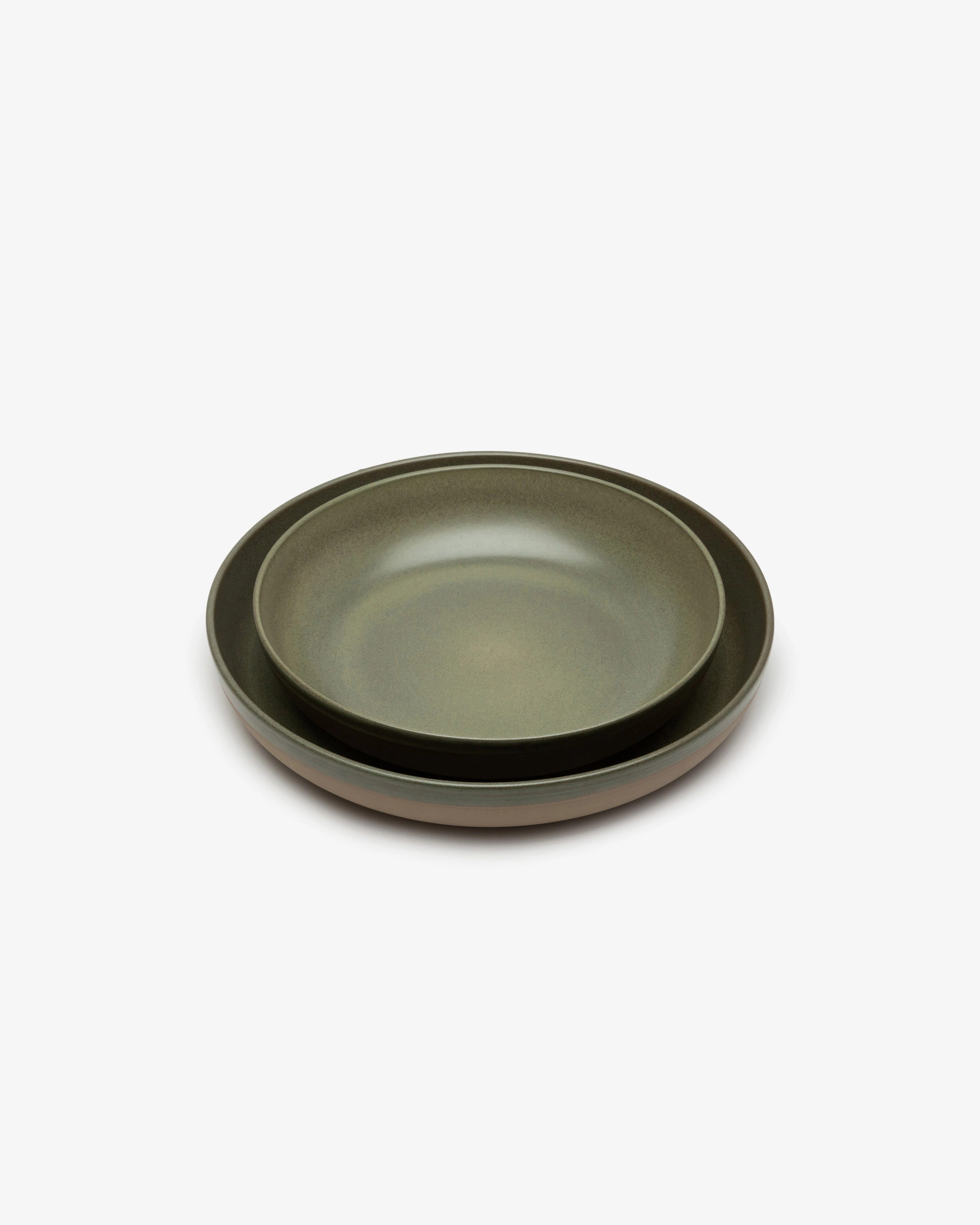 Serving plate S camogreen Surface