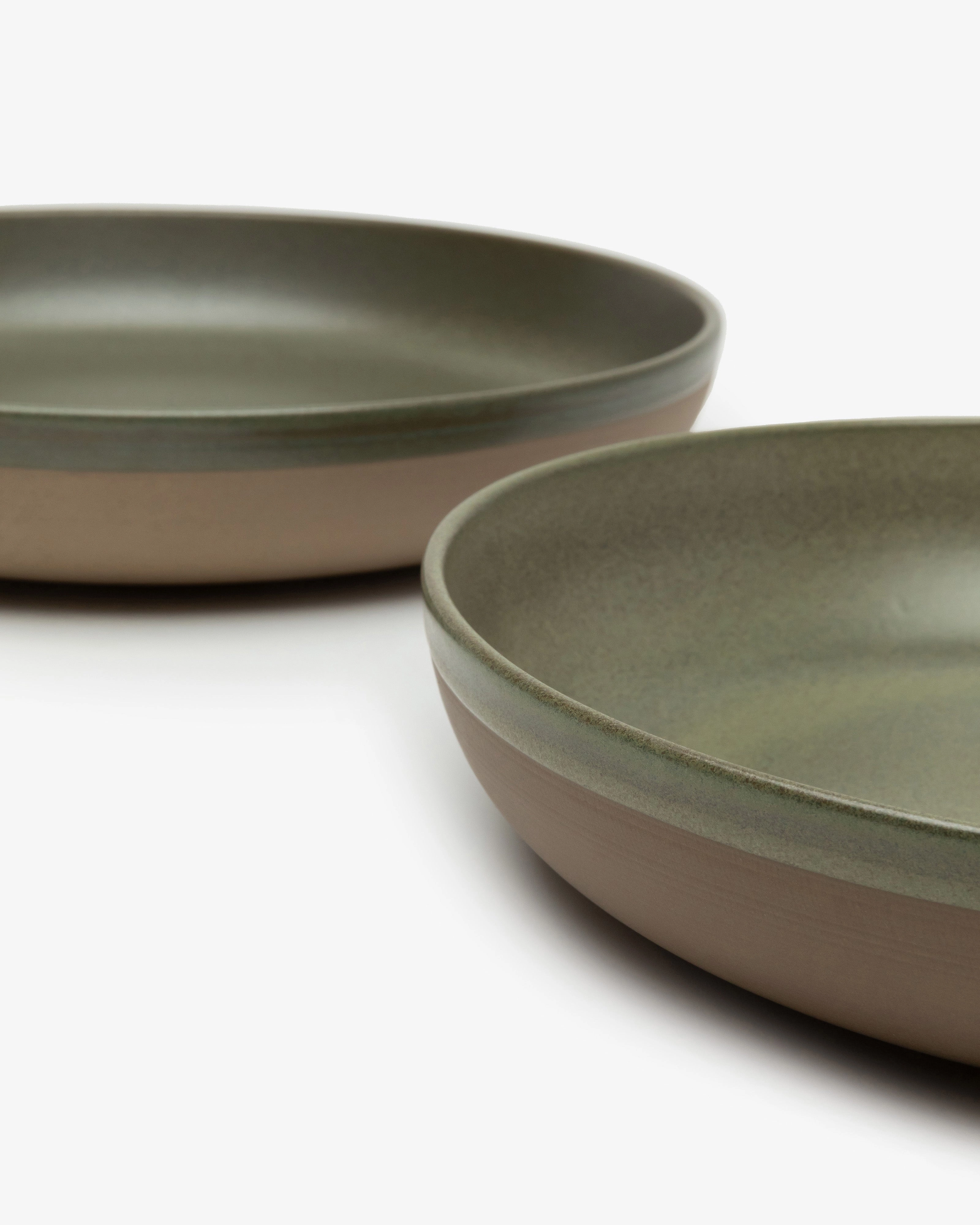 Serving plate S camogreen Surface