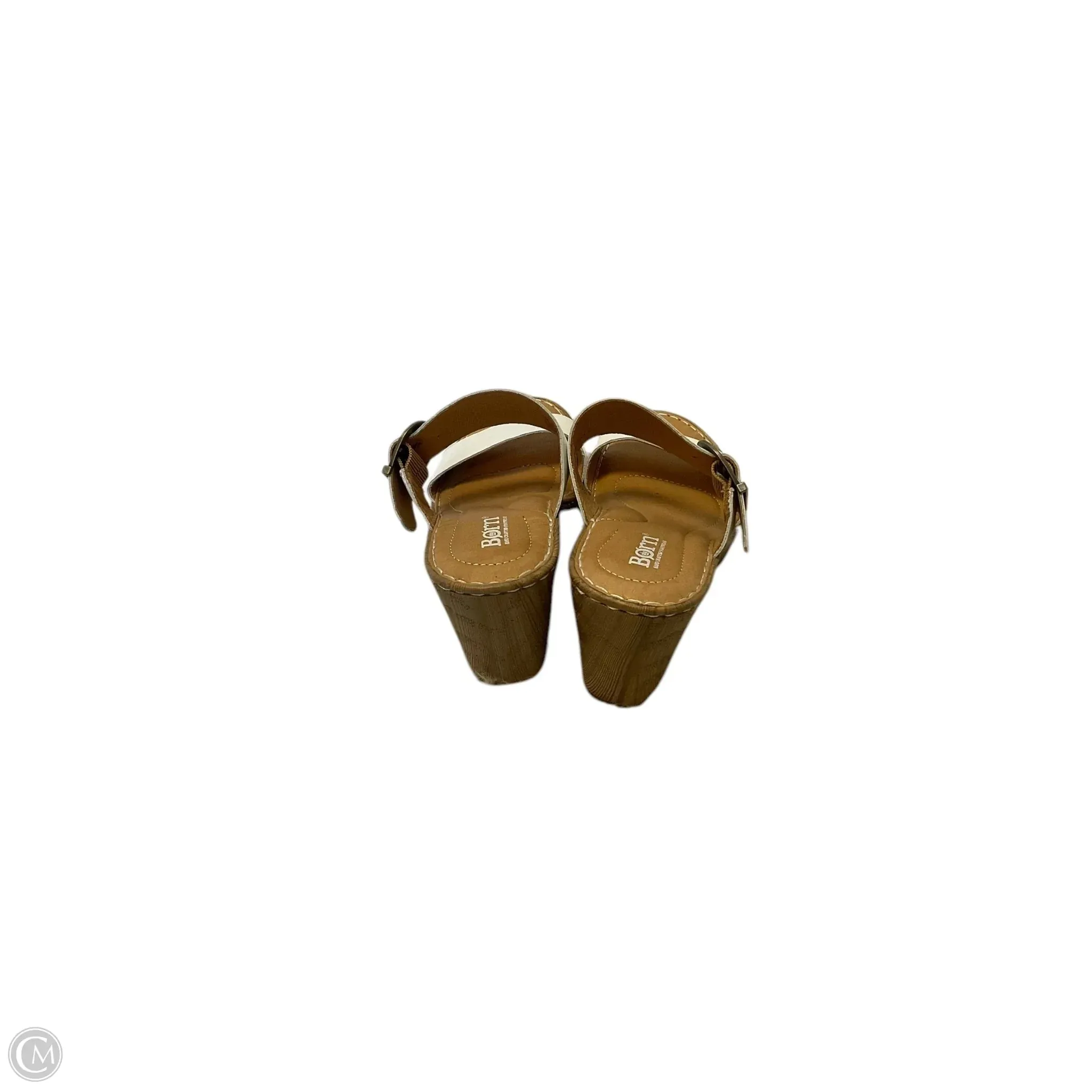 Shoes Heels Wedge By Born In White, Size: 6 born