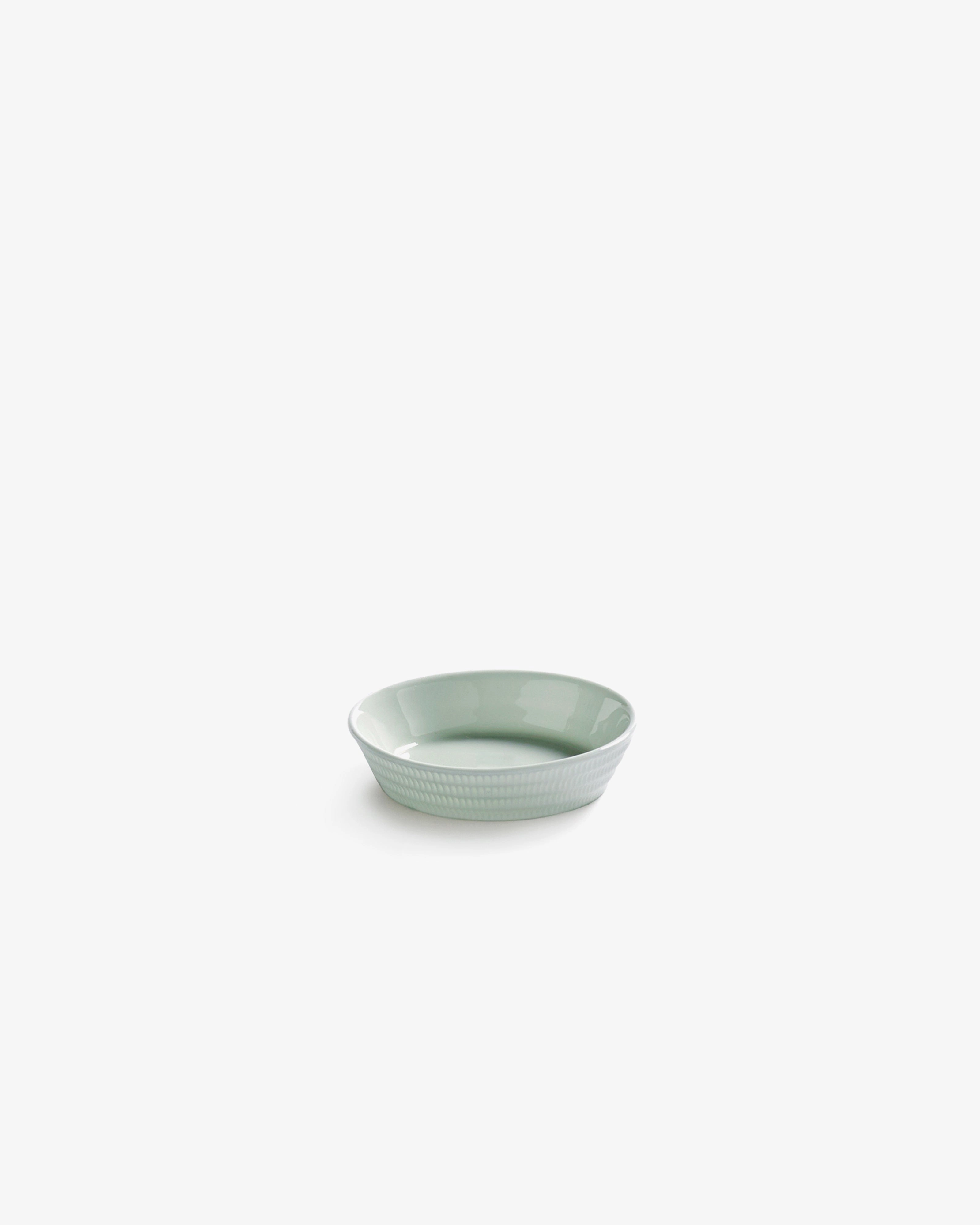 Side plate XS green Nido