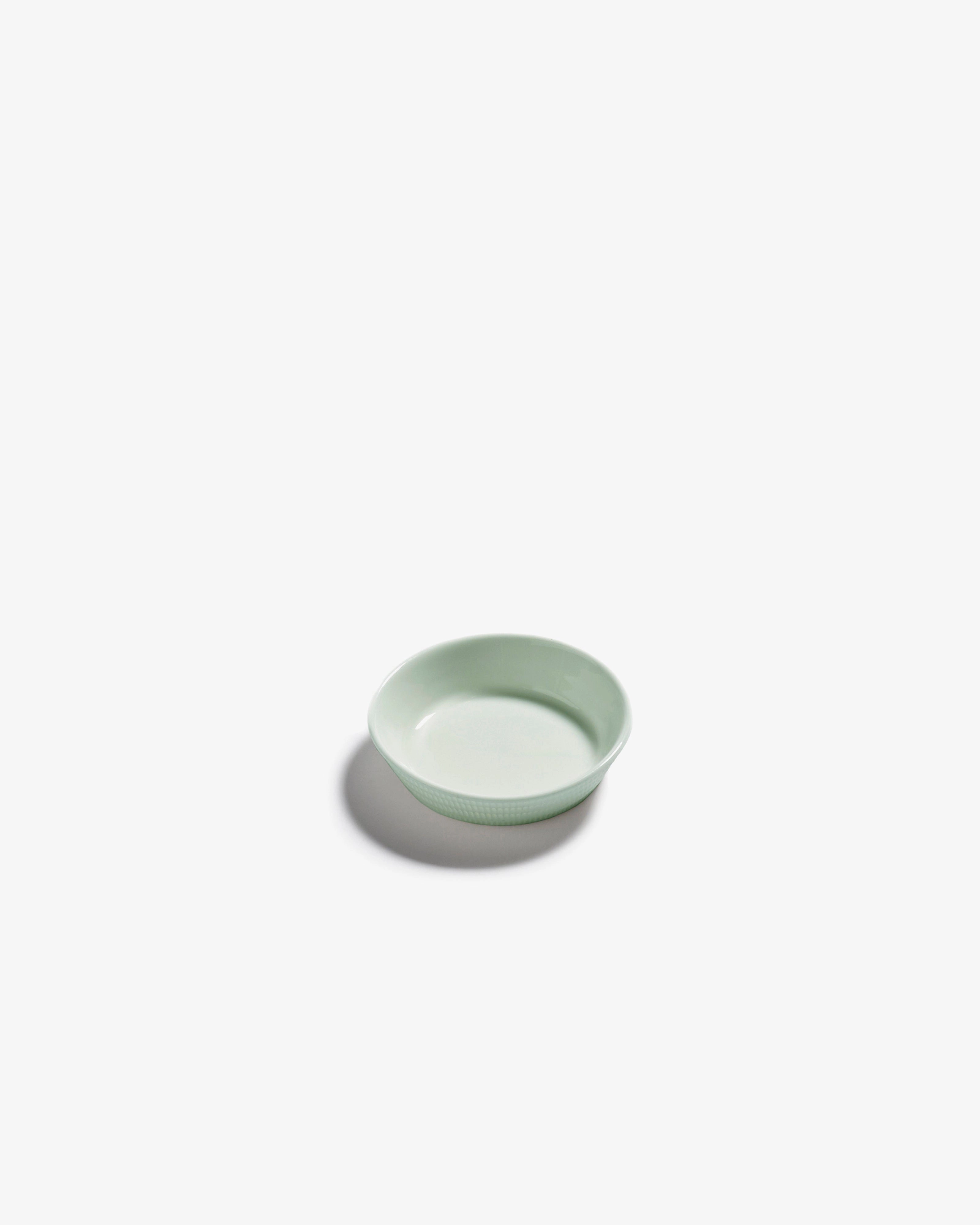 Side plate XS green Nido