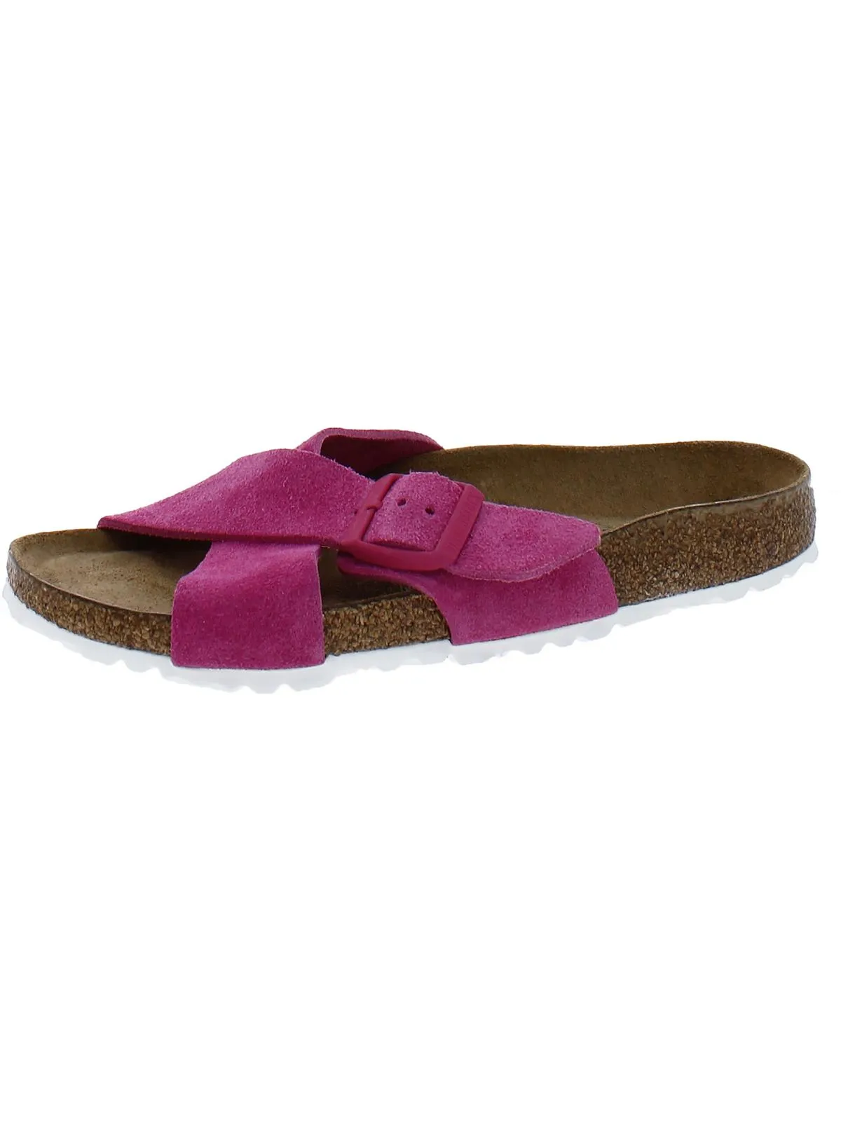 Siena II Womens Flat Slip On Slide Sandals