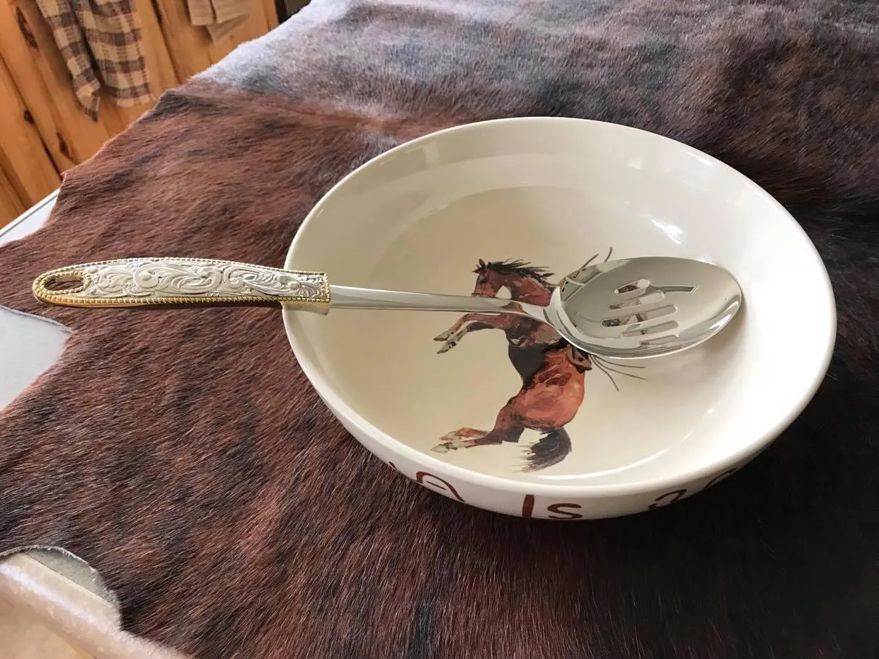 Silver Buckle Western Kitchen Utensils Set