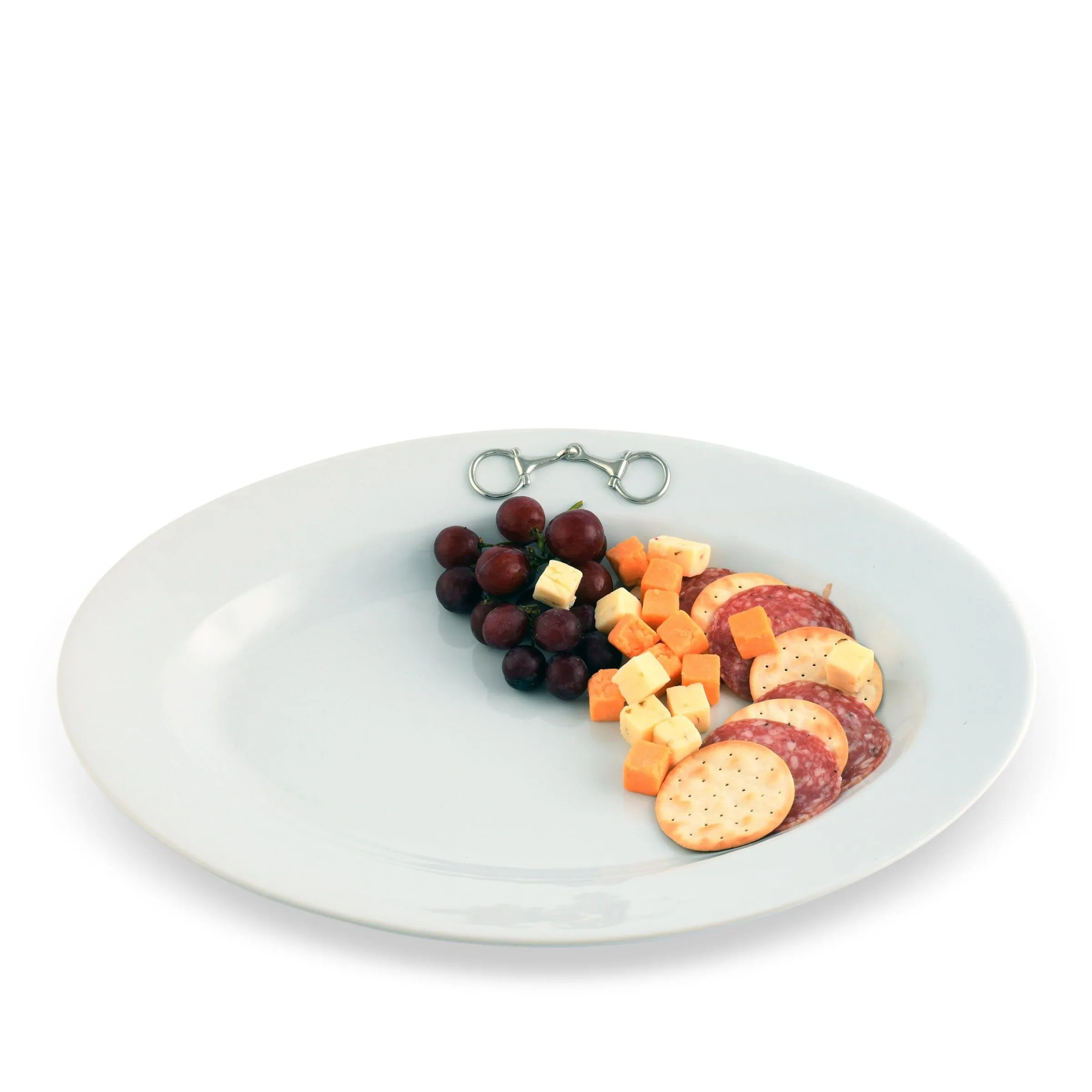 Snaffle Bit Oval Serving Tray