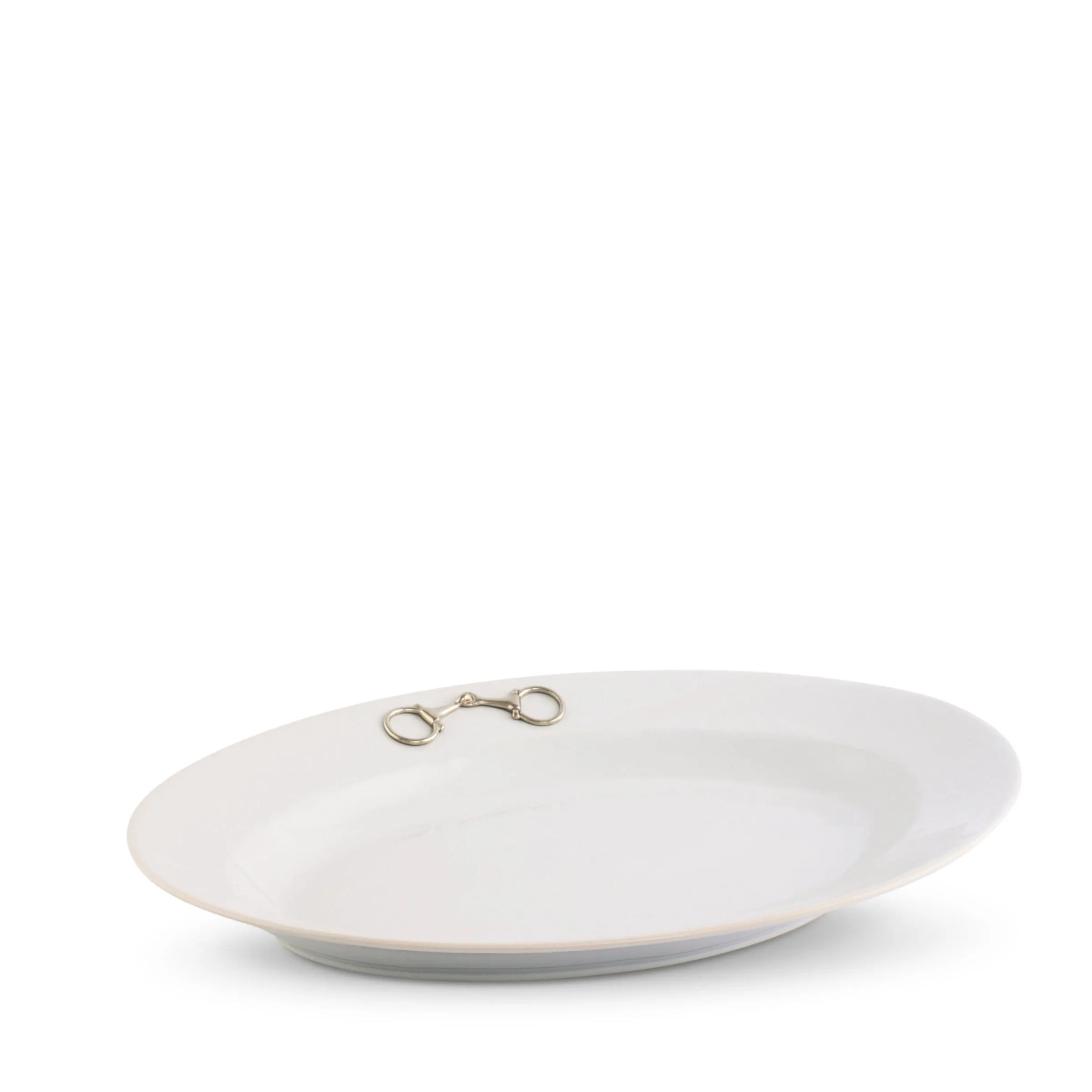 Snaffle Bit Oval Serving Tray