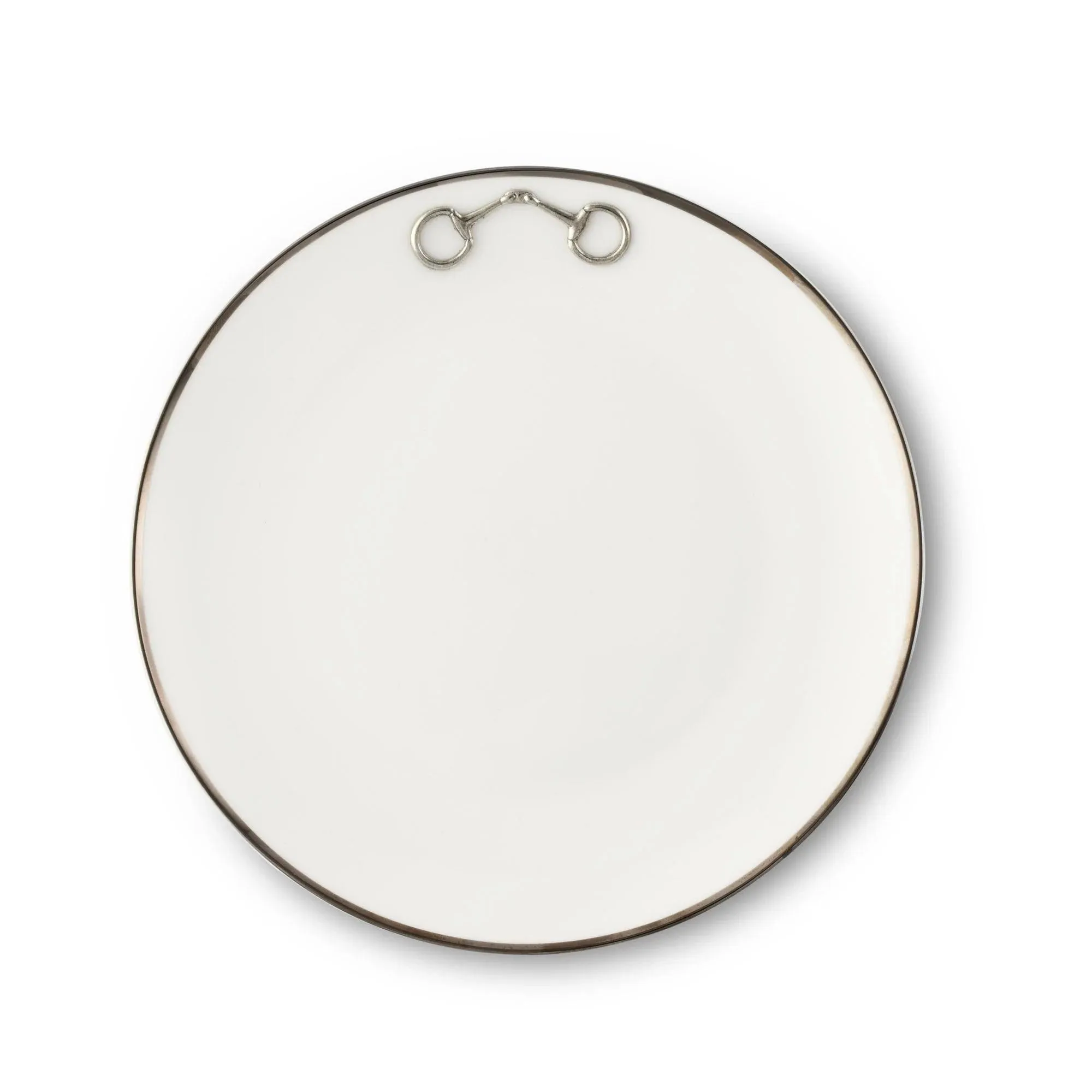 Snaffle Bit Platinum Salad Plate toilet seat cover, slow close seat