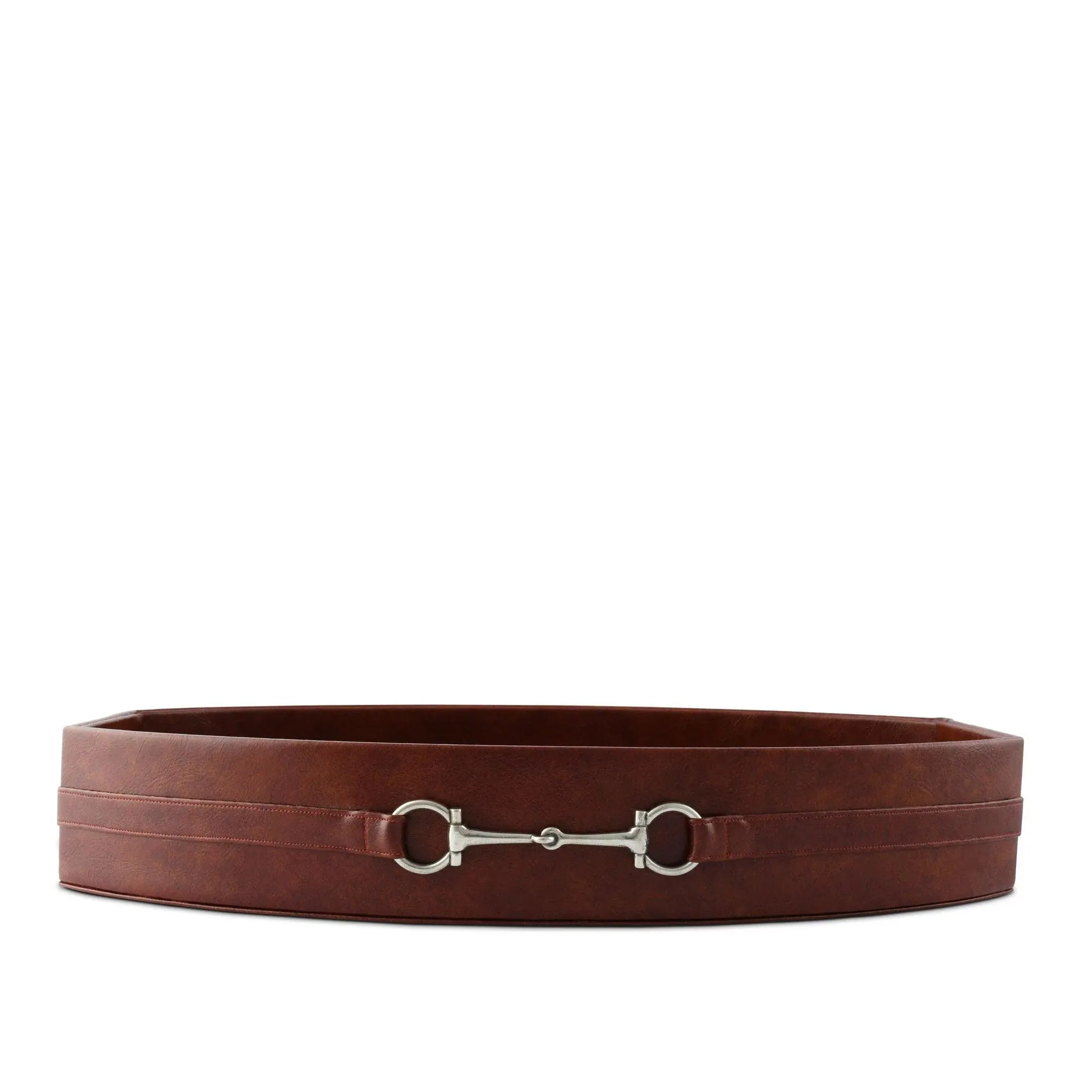 Snaffle Bit Vegan Leather Presentation Tray