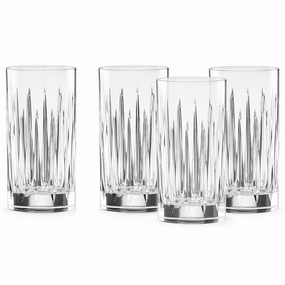 Soho Crystal Iced Beverage Glasses - Set Of 4
