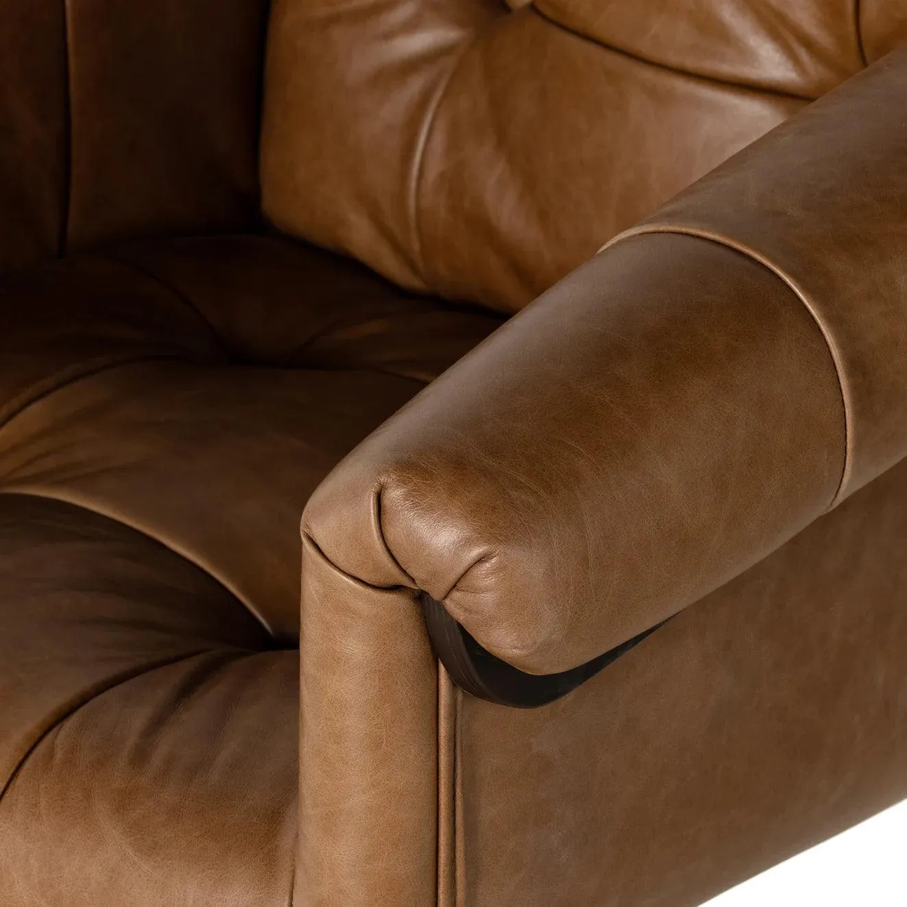 Sonoma Tufted Leather Office Chair