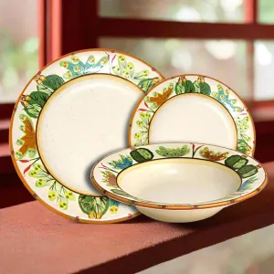 Sonoran Desert Hand-Painted Dinnerware Set - Southwestern Elegance toilet seat cover, slow close seat