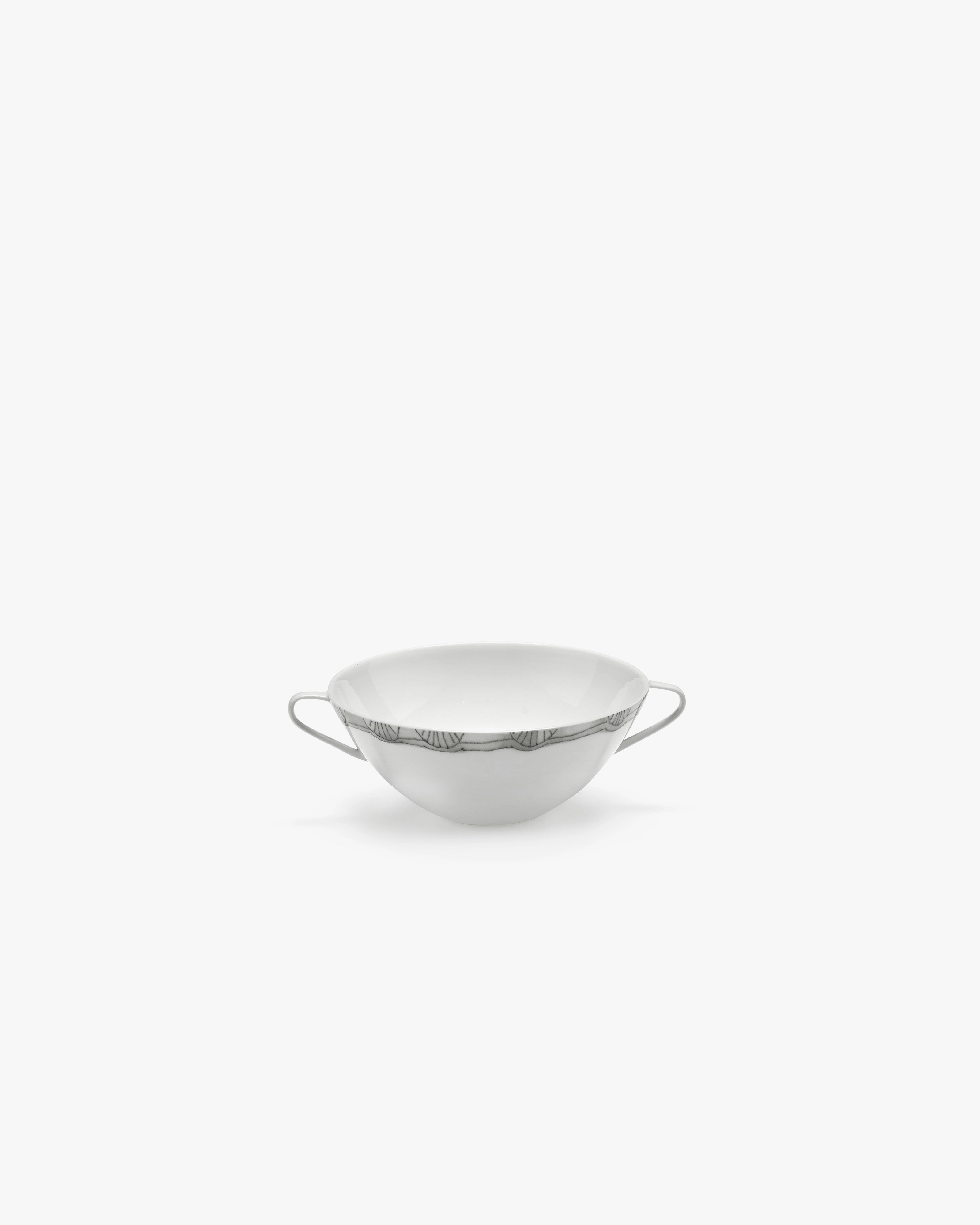 Soup bowl Mirtillo tea Midnight Flowers