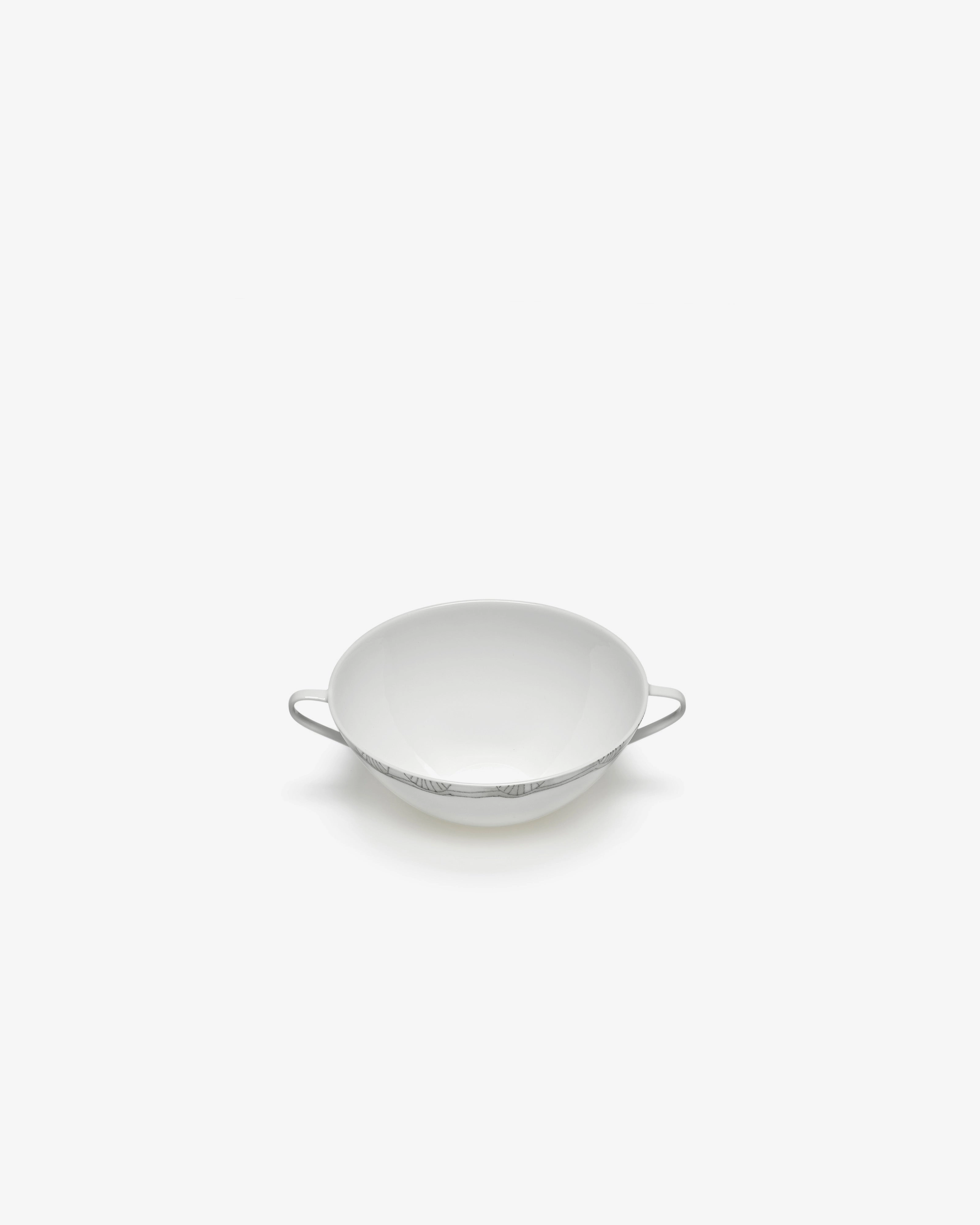 Soup bowl Mirtillo tea Midnight Flowers