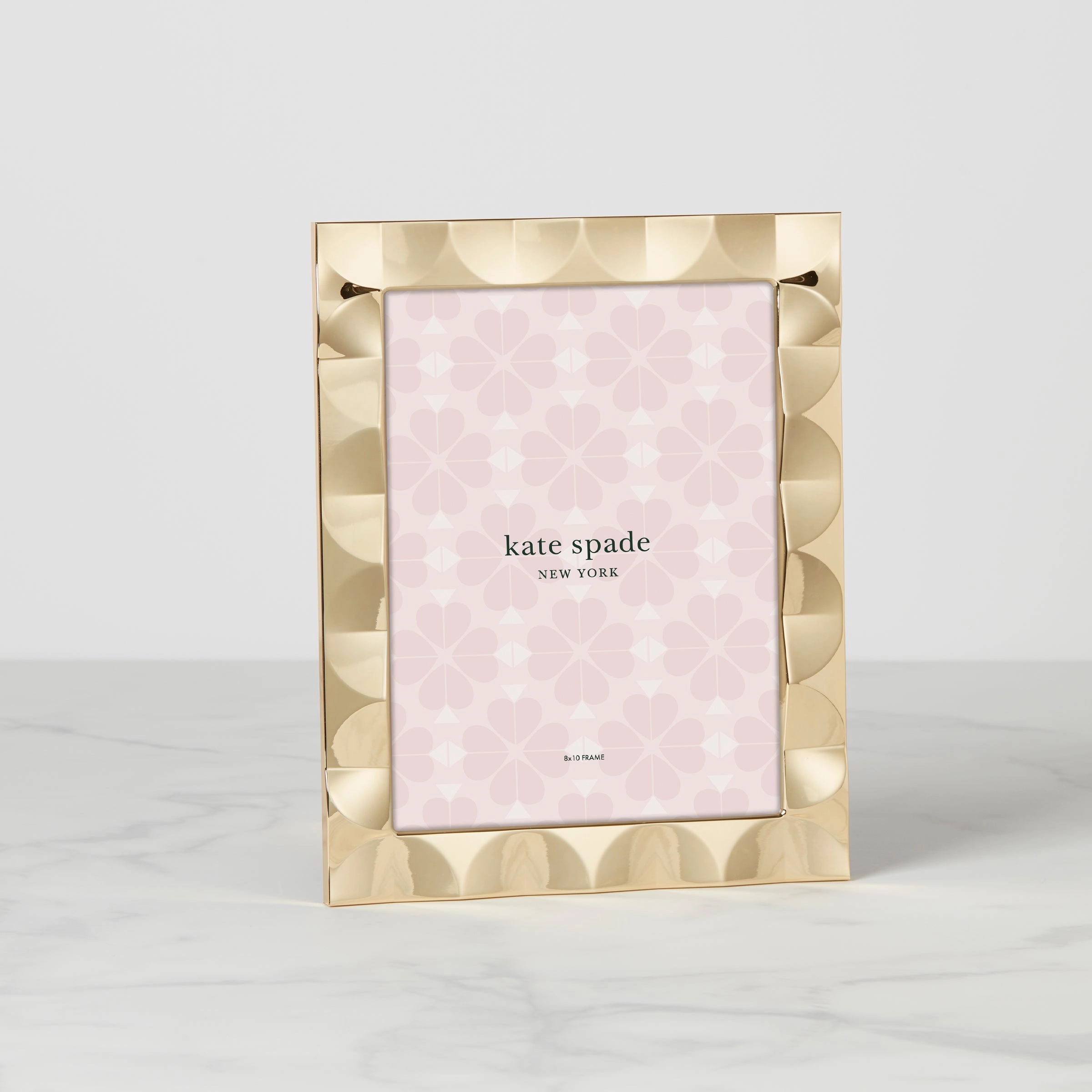 South Street 8" x 10" Gold Scallop Frame