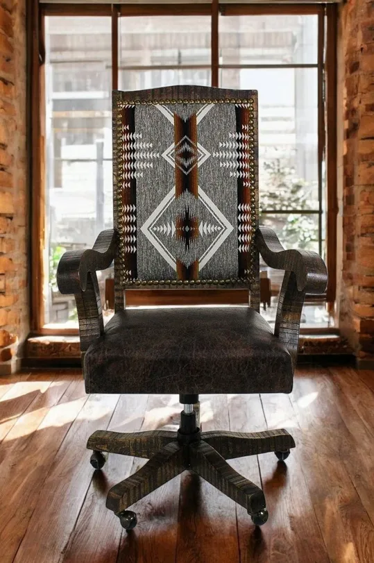 Southern Spice Rustic Office Chair