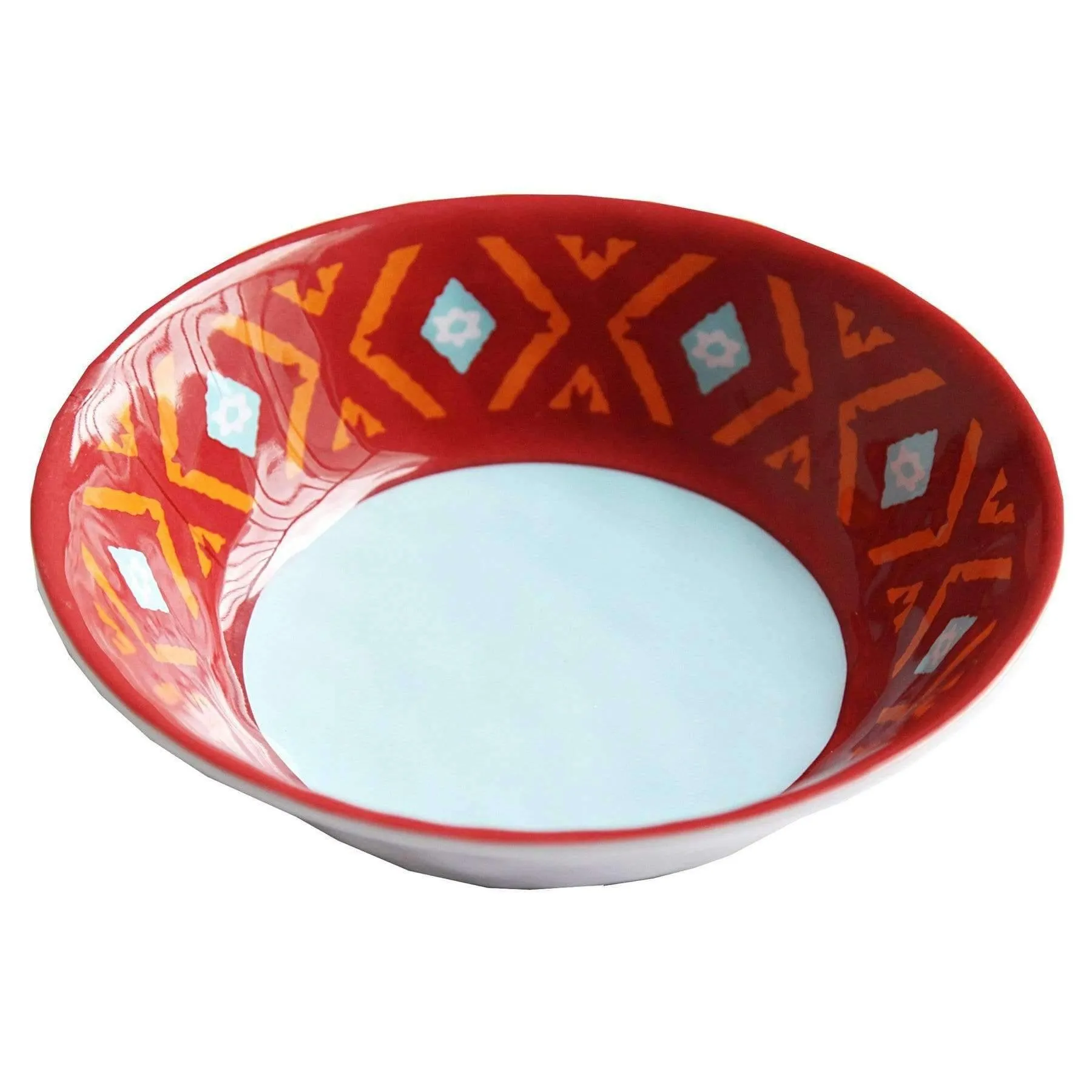 Southwest Design Melamine Dishes 14-Piece Set