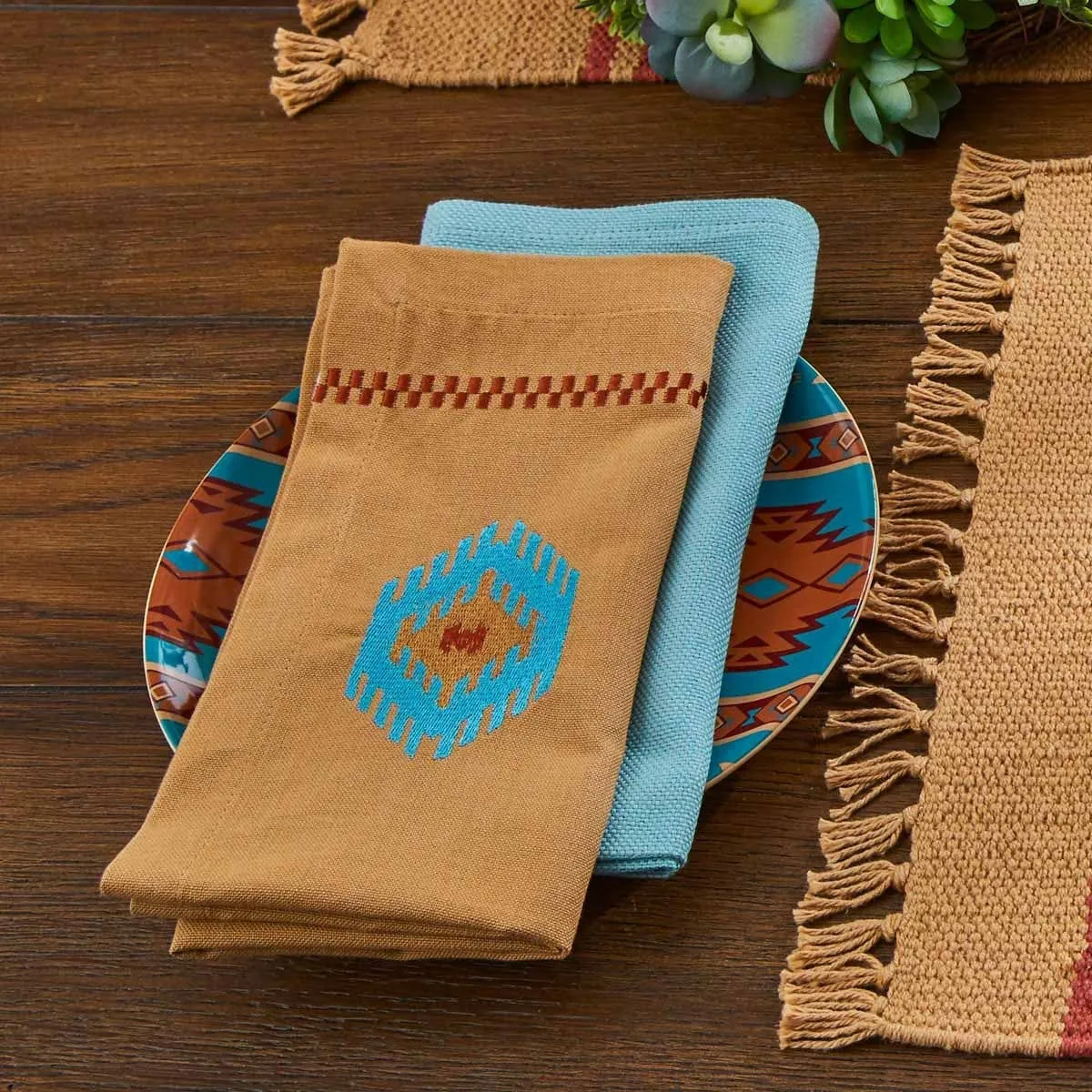 Southwest Woven Table Linens