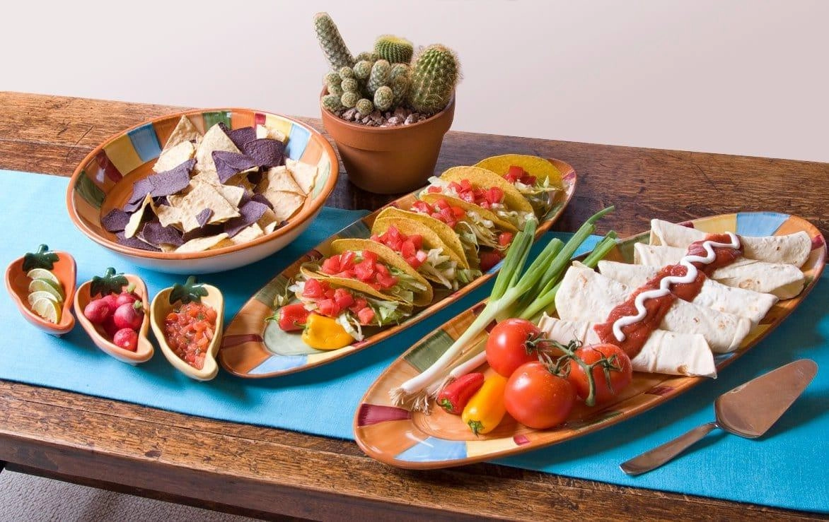 Southwestern Serape Pasta Bowl