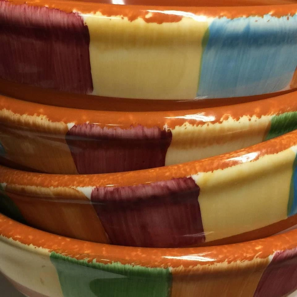 Southwestern Serape Soup Bowl