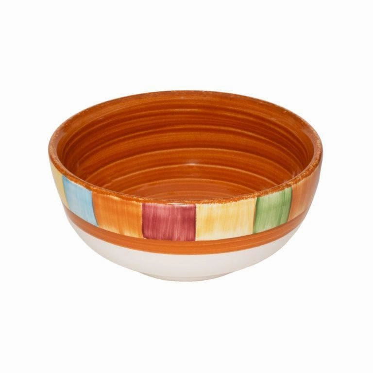 Southwestern Serape Soup Bowl shower curtain, waterproof liner