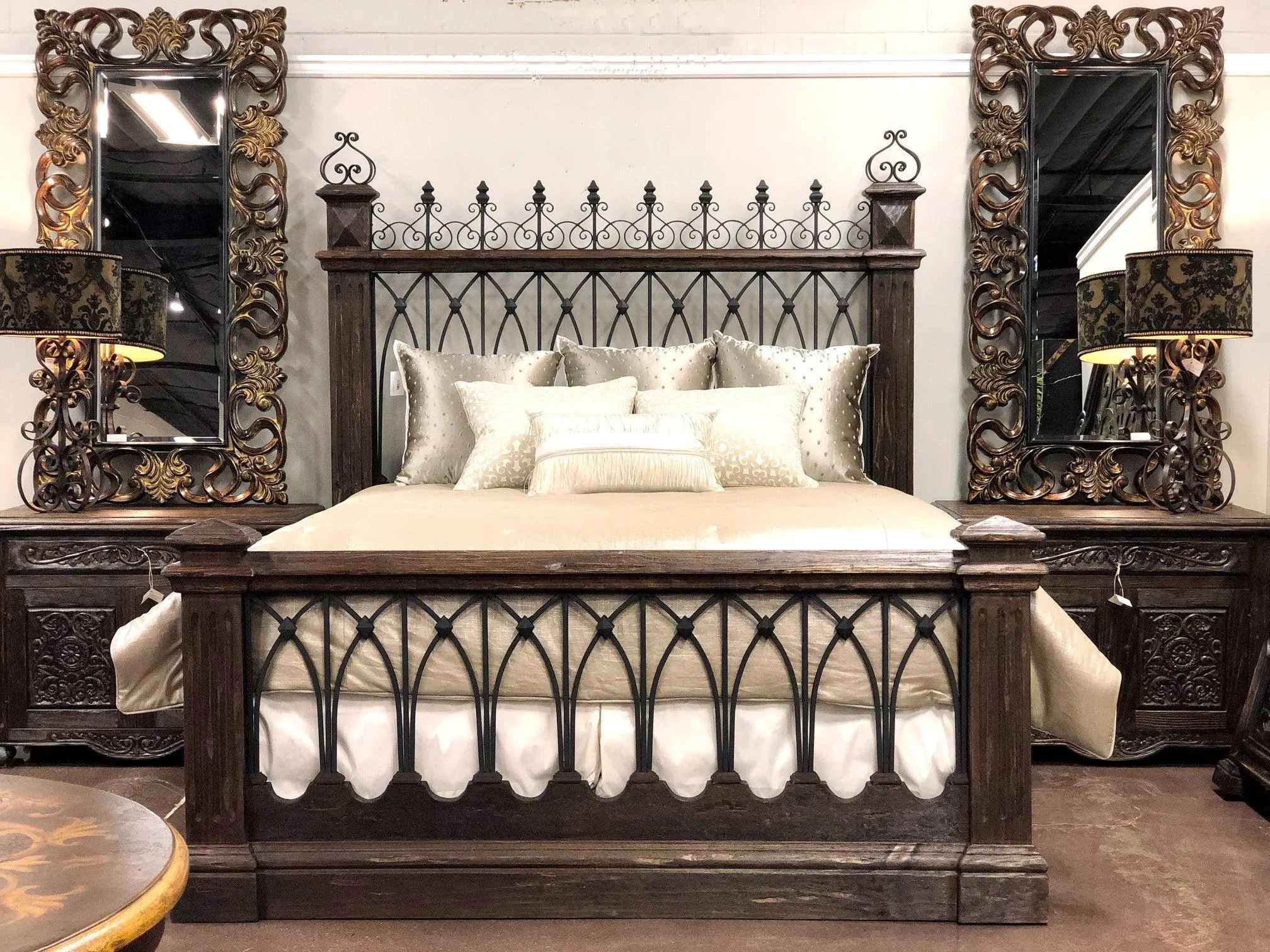 Spanish Colonial Mohena Bed