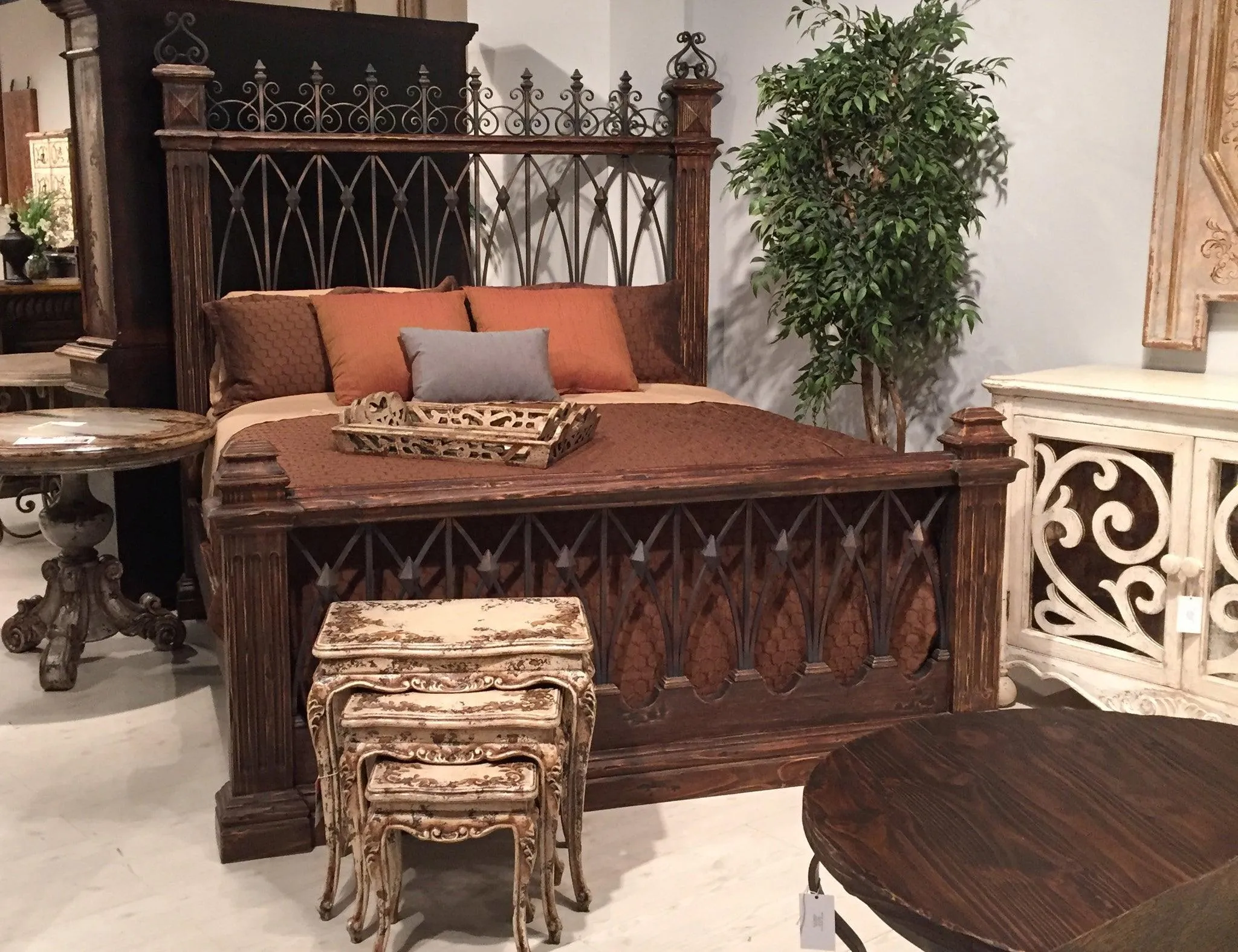 Spanish Colonial Mohena Bed