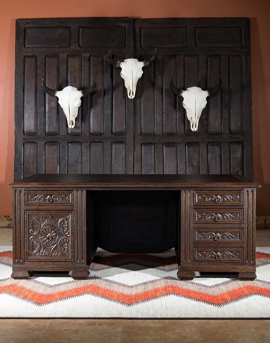 Spanish Olite Executive Desk