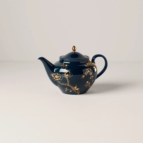 Sprig & Vine Teapot - Navy