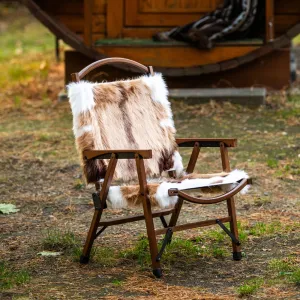Springbok Faux Fur Folding Chair gaming chair, computer chair