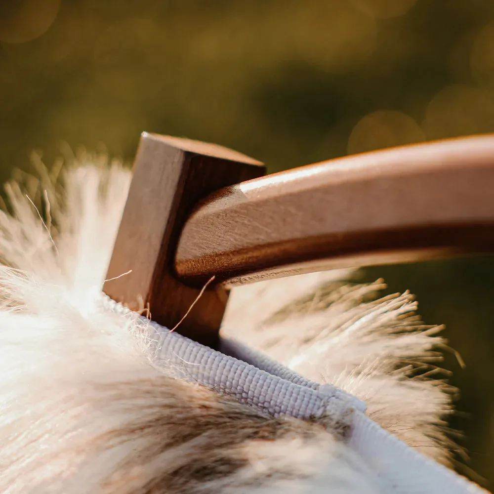 Springbok Faux Fur Folding Chair