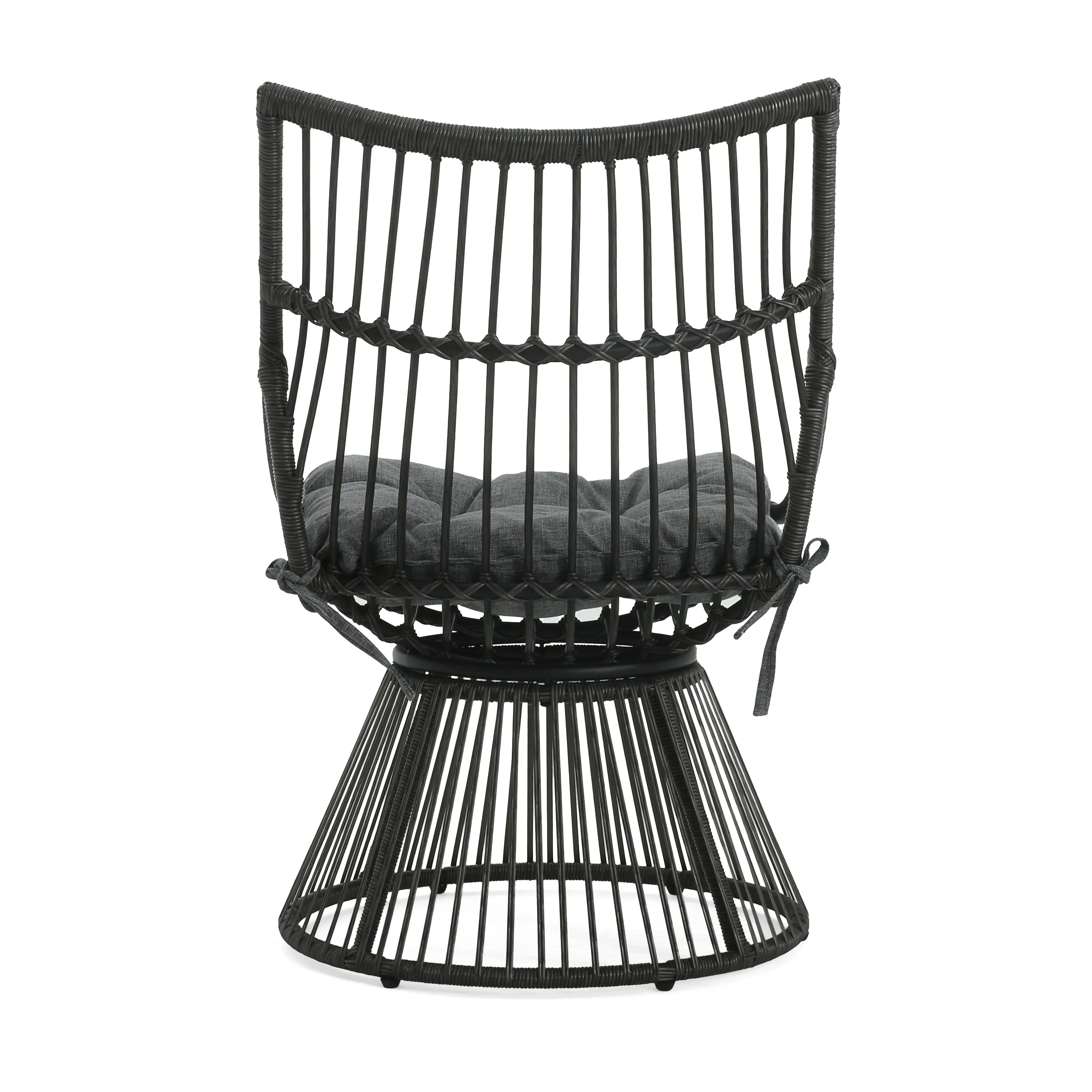 Springe Wicker Outdoor Lounge Chair with Cushions