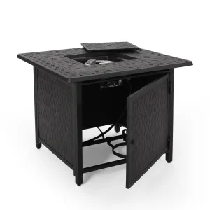 Square Aluminum Propane Fire Pit - NH069213 floor chair, tatami chair