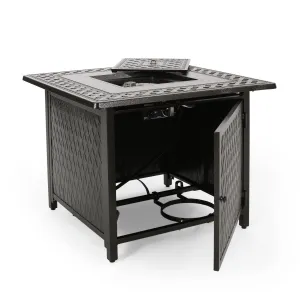 Square Aluminum Propane Fire Pit - NH869213 floor chair, tatami chair