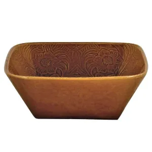 Square Western Serving Bowls toilet seat cover, slow close seat