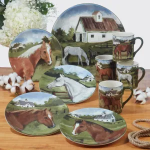 Stables Dinnerware Collection toilet seat cover, slow close seat