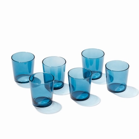 Stackables Blue Shot Glasses - Set Of 6