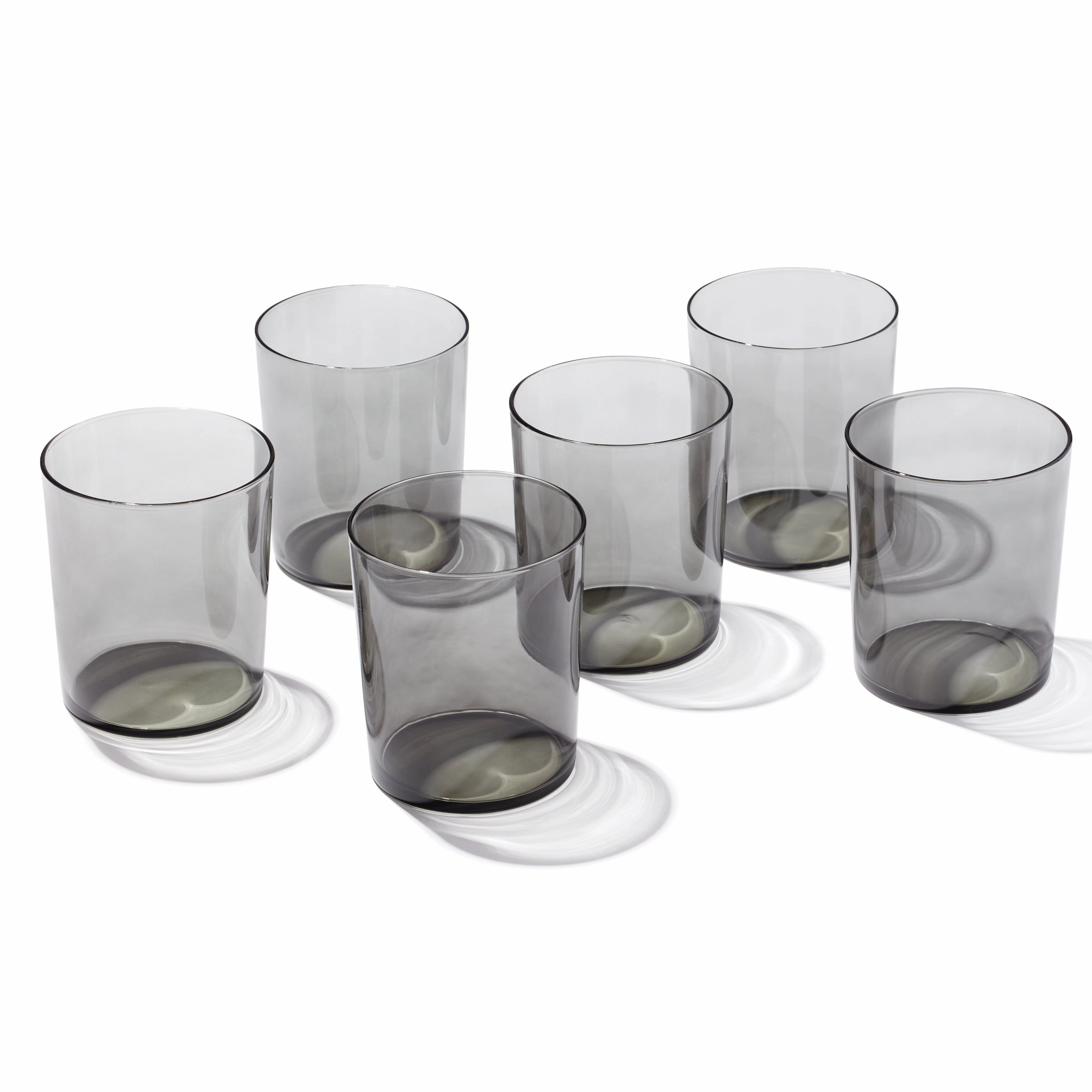 Stackables Smoke Tall Glasses - Set Of 6