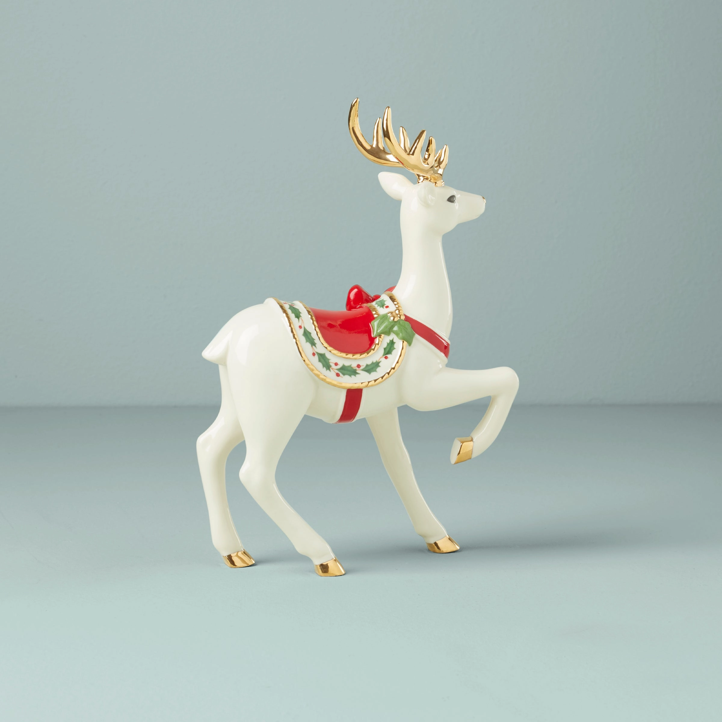 Standing Reindeer Figurine