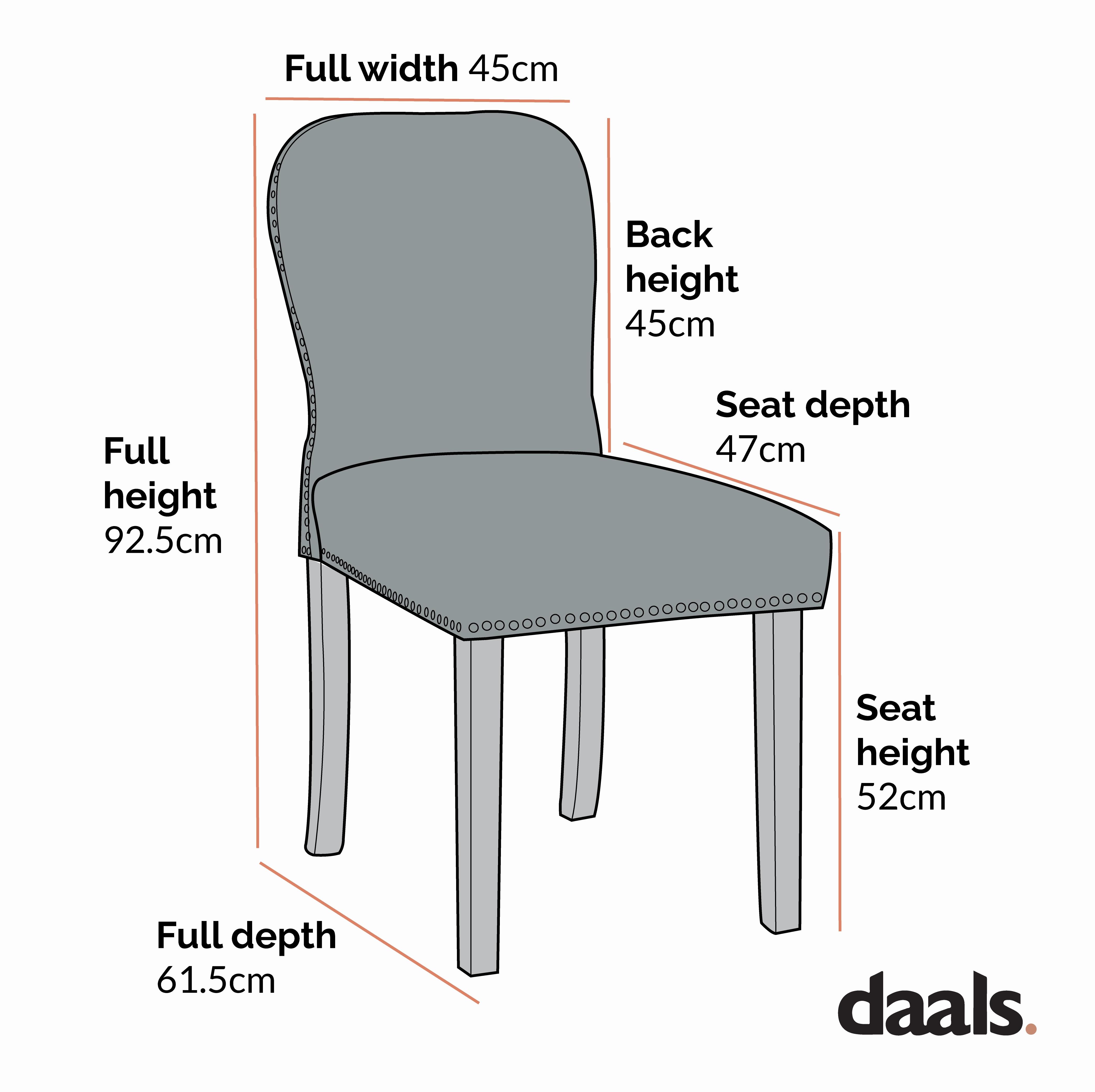 Stanway Set of 2 Champagne Velvet Dining Chairs