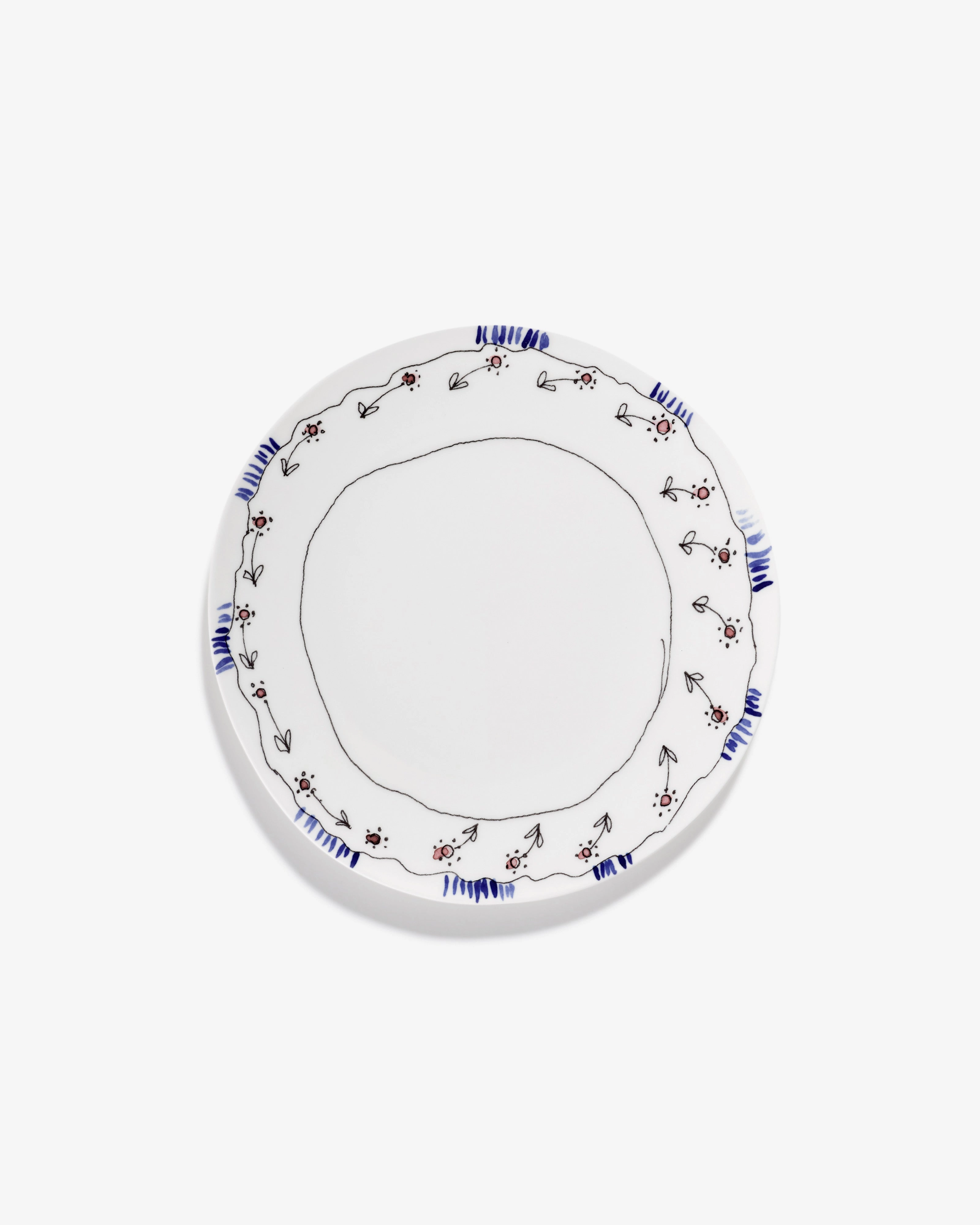 Starter plate Anemone milk Midnight Flowers
