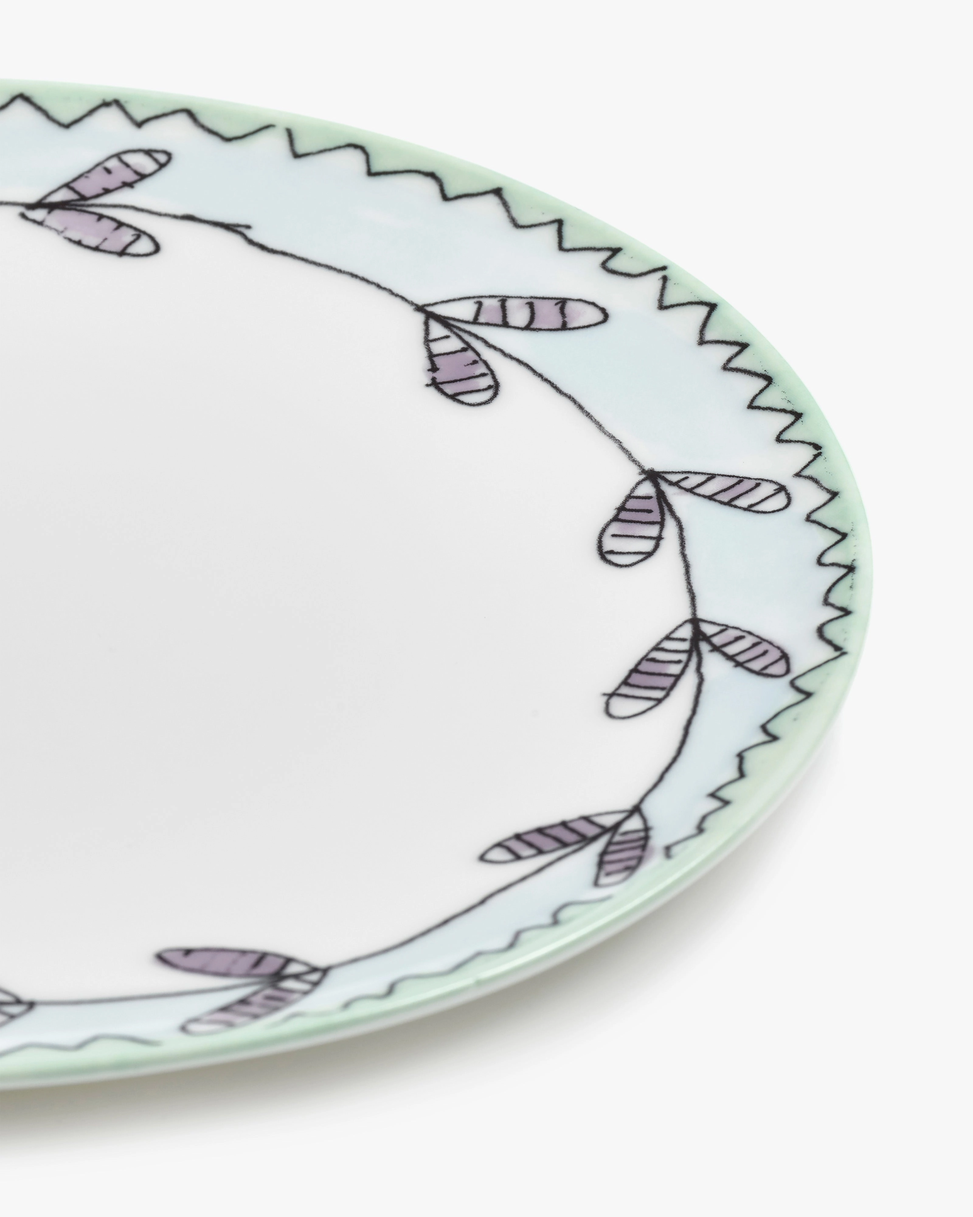 Starter plate Blossom milk Midnight Flowers