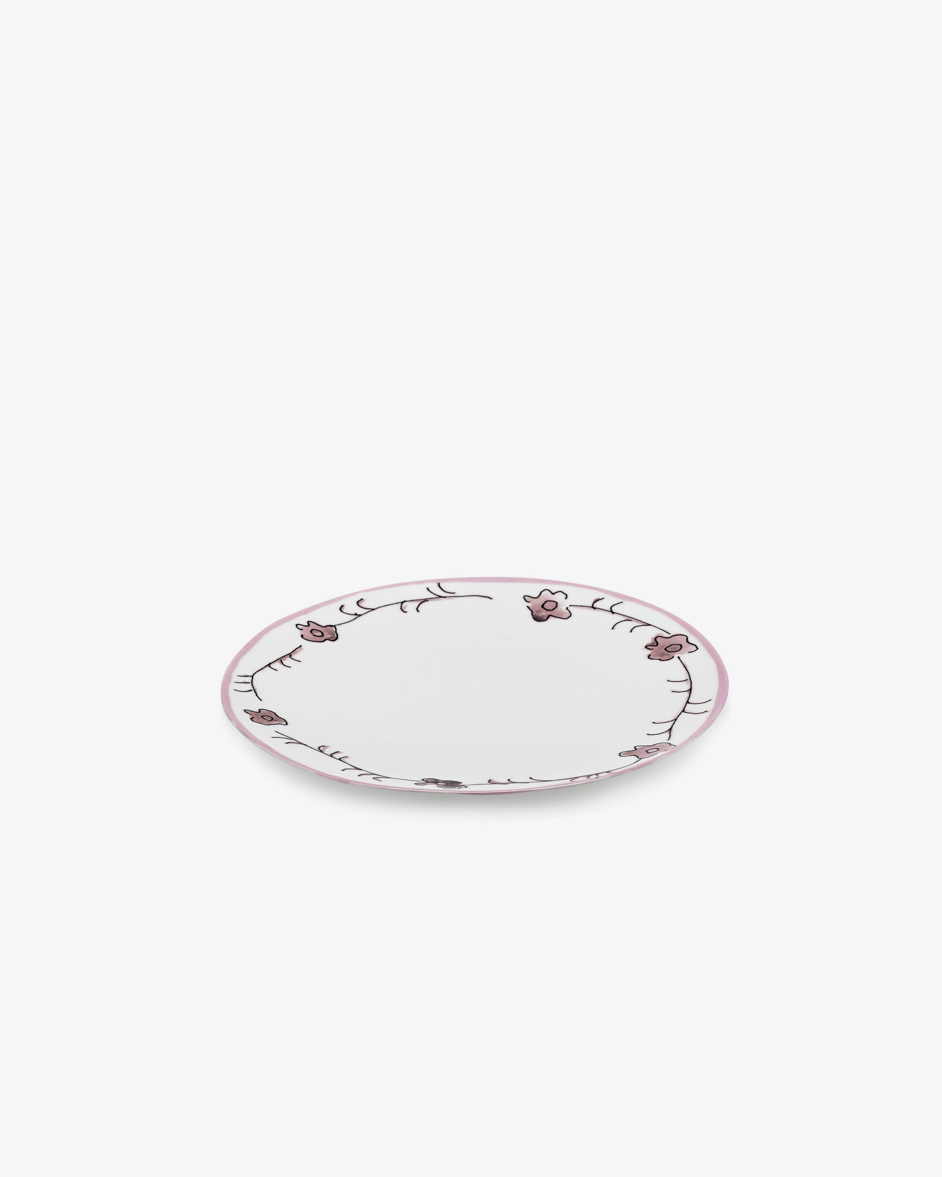 Starter plate Dark viola Midnight Flowers
